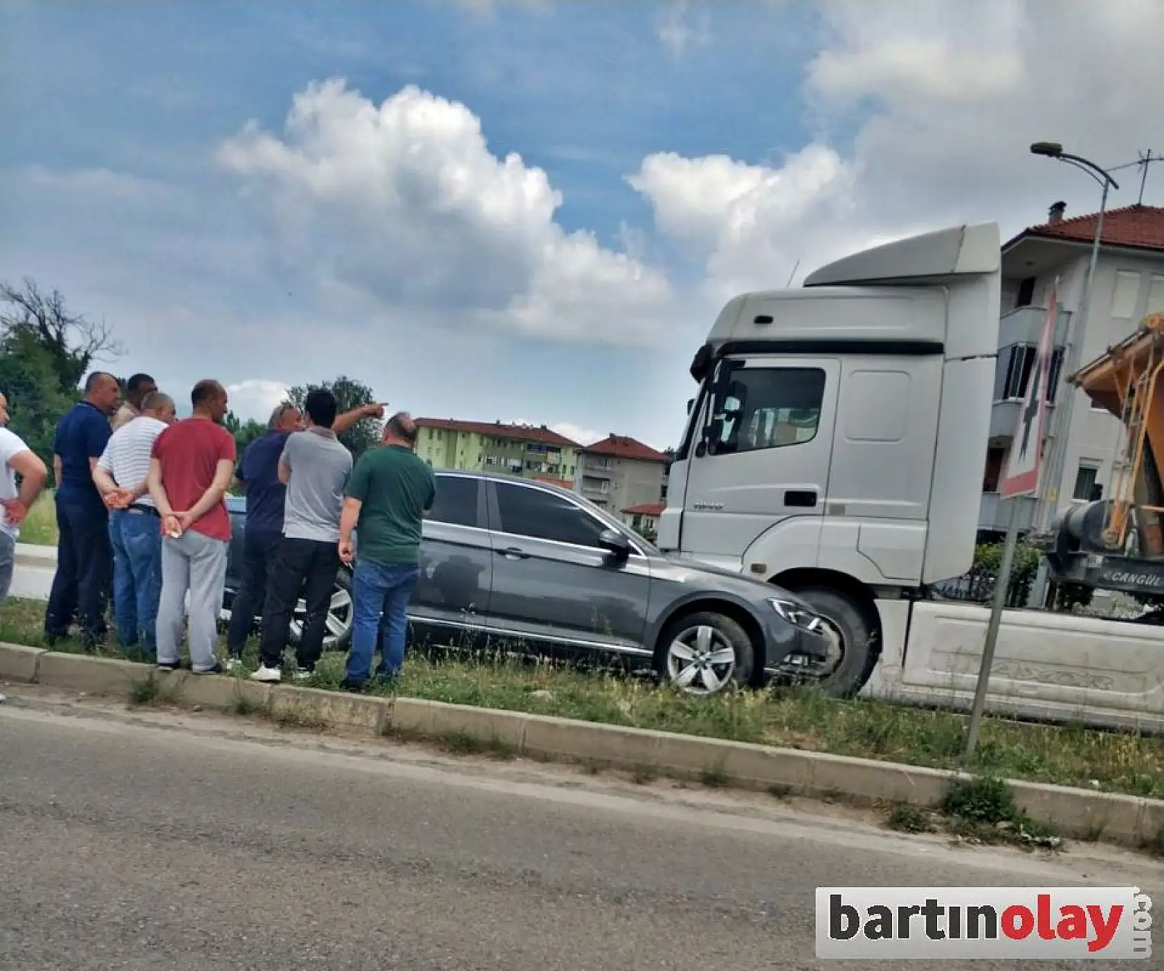 Çevre yolunda kaza!