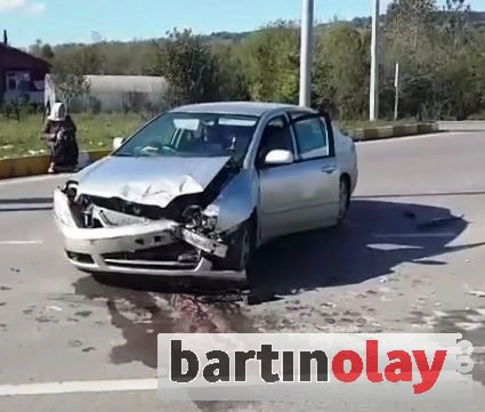 Terminal kavşağında kaza