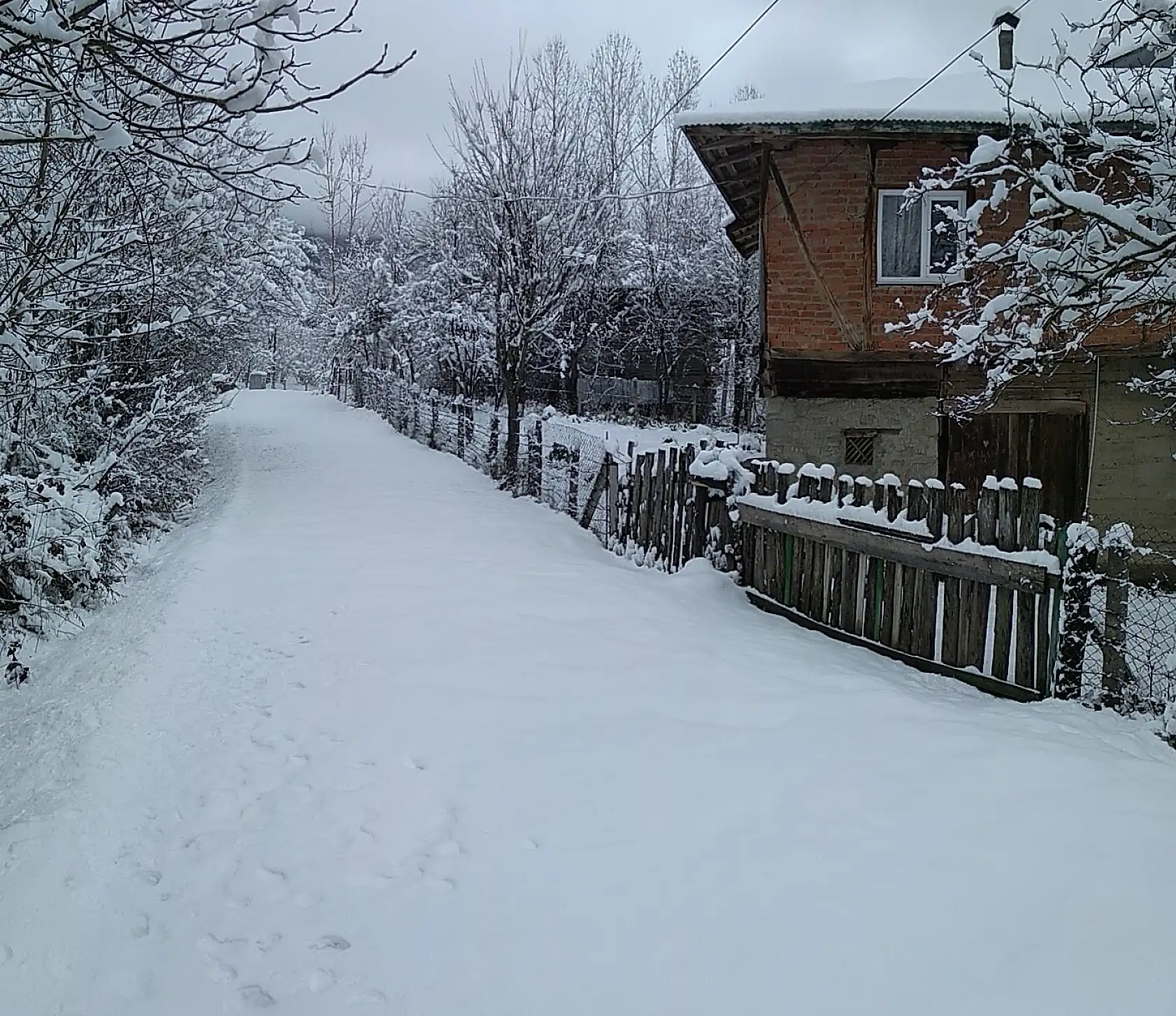 Ulus'tan kar manzaraları