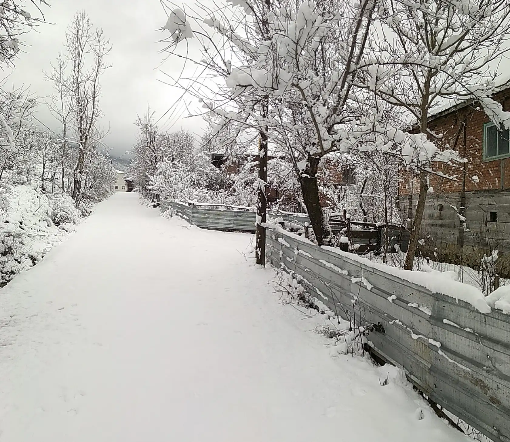 Ulus'tan kar manzaraları