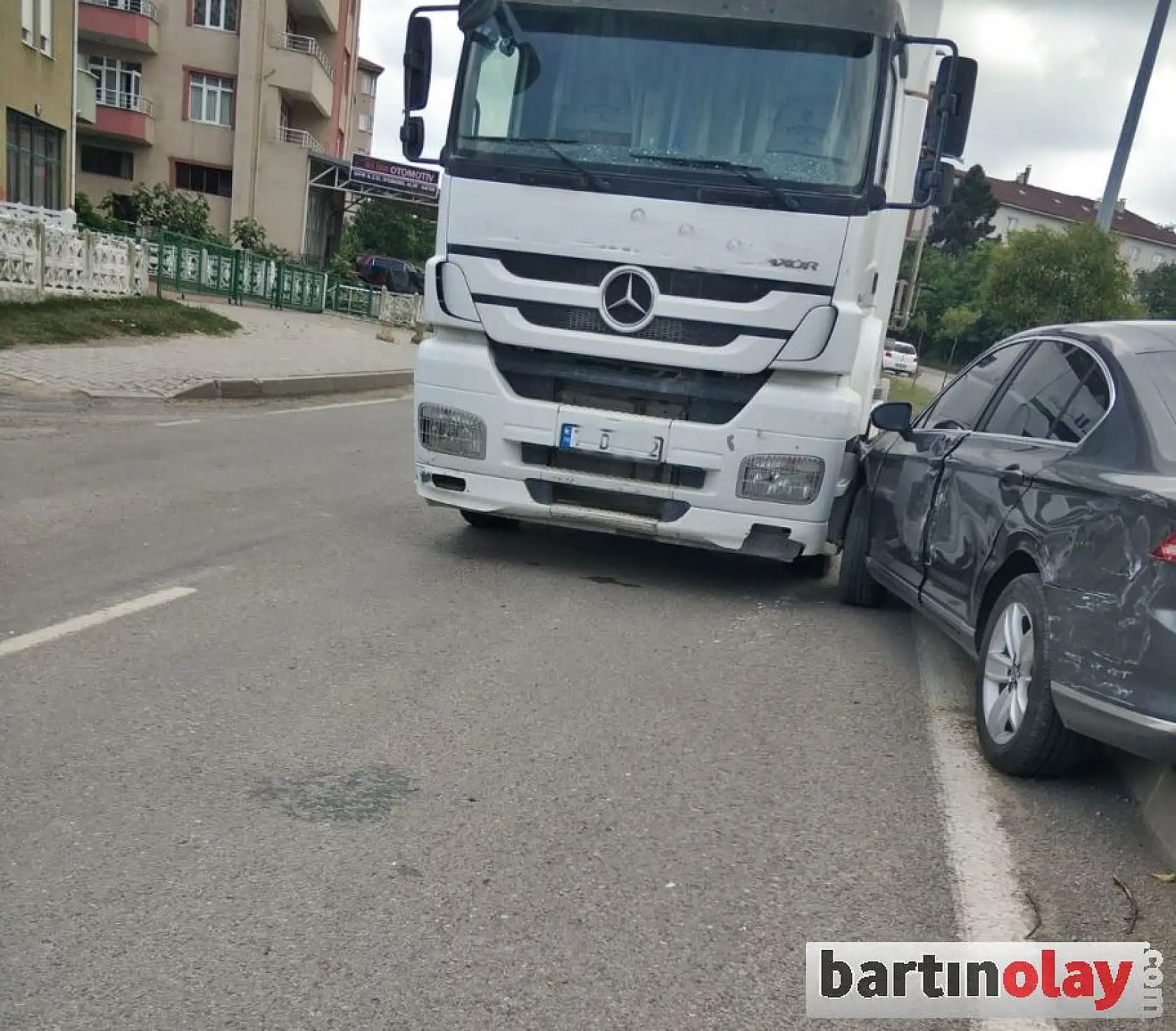 Çevre yolunda kaza!