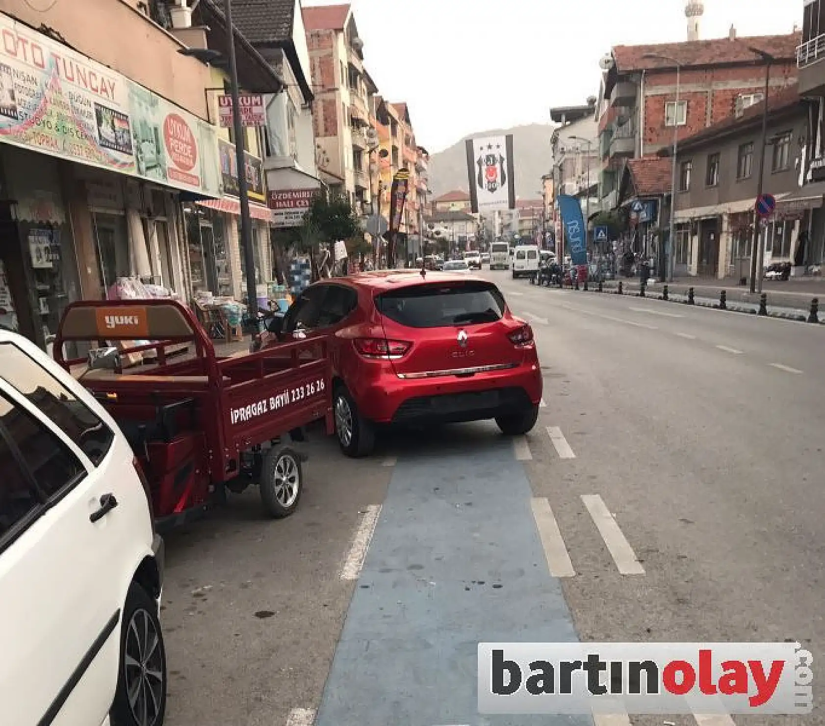 Kozcağız'da hatalı parklar