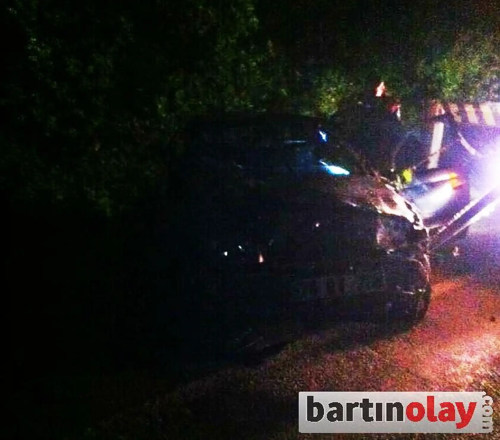 Amasra yolunda feci kaza, 1 ölü