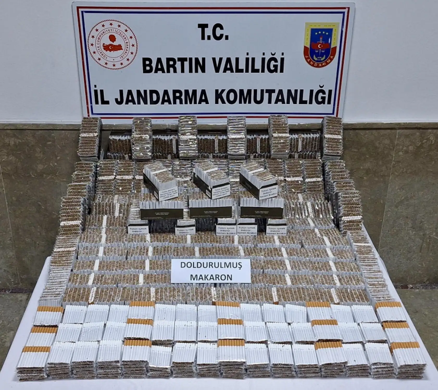 Bartın'da kaçak ürün operasyonu