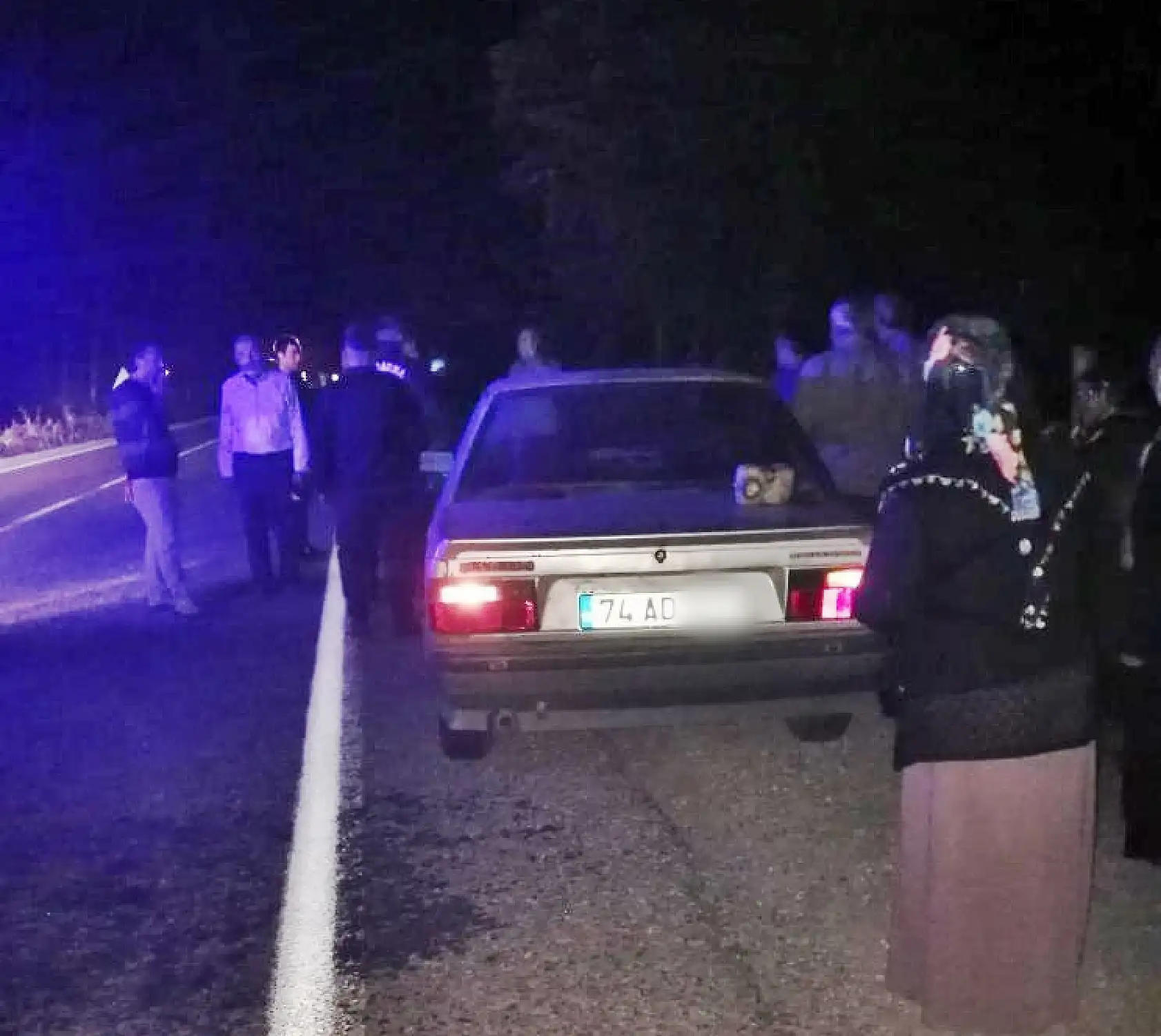 Kumluca Kozcağız yolunda kaza