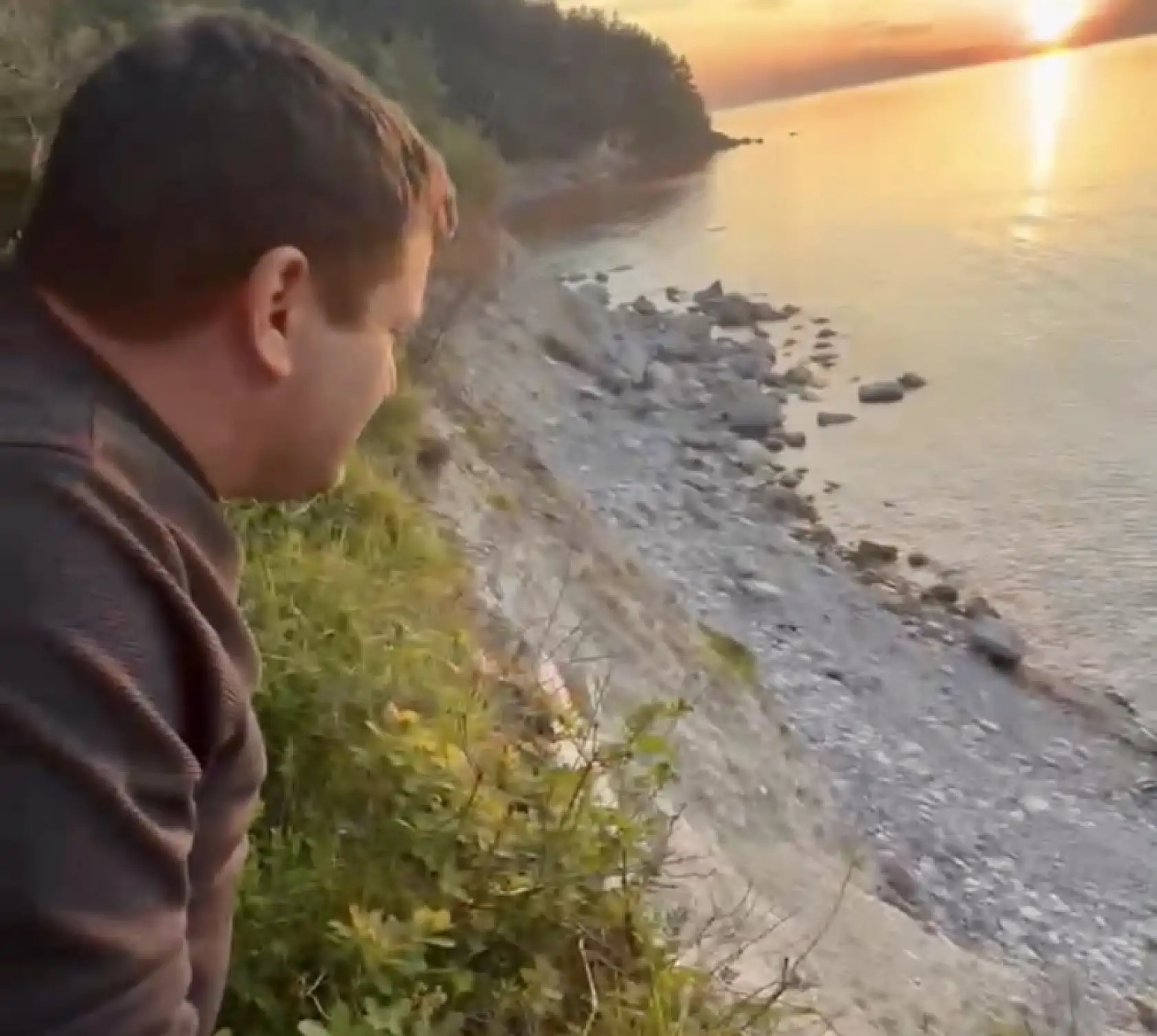 Sahilde sürpriz misafir