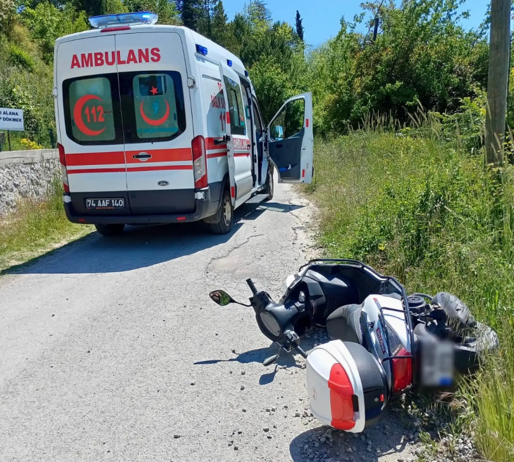 Mıcıra girince kontrolü kaybetti