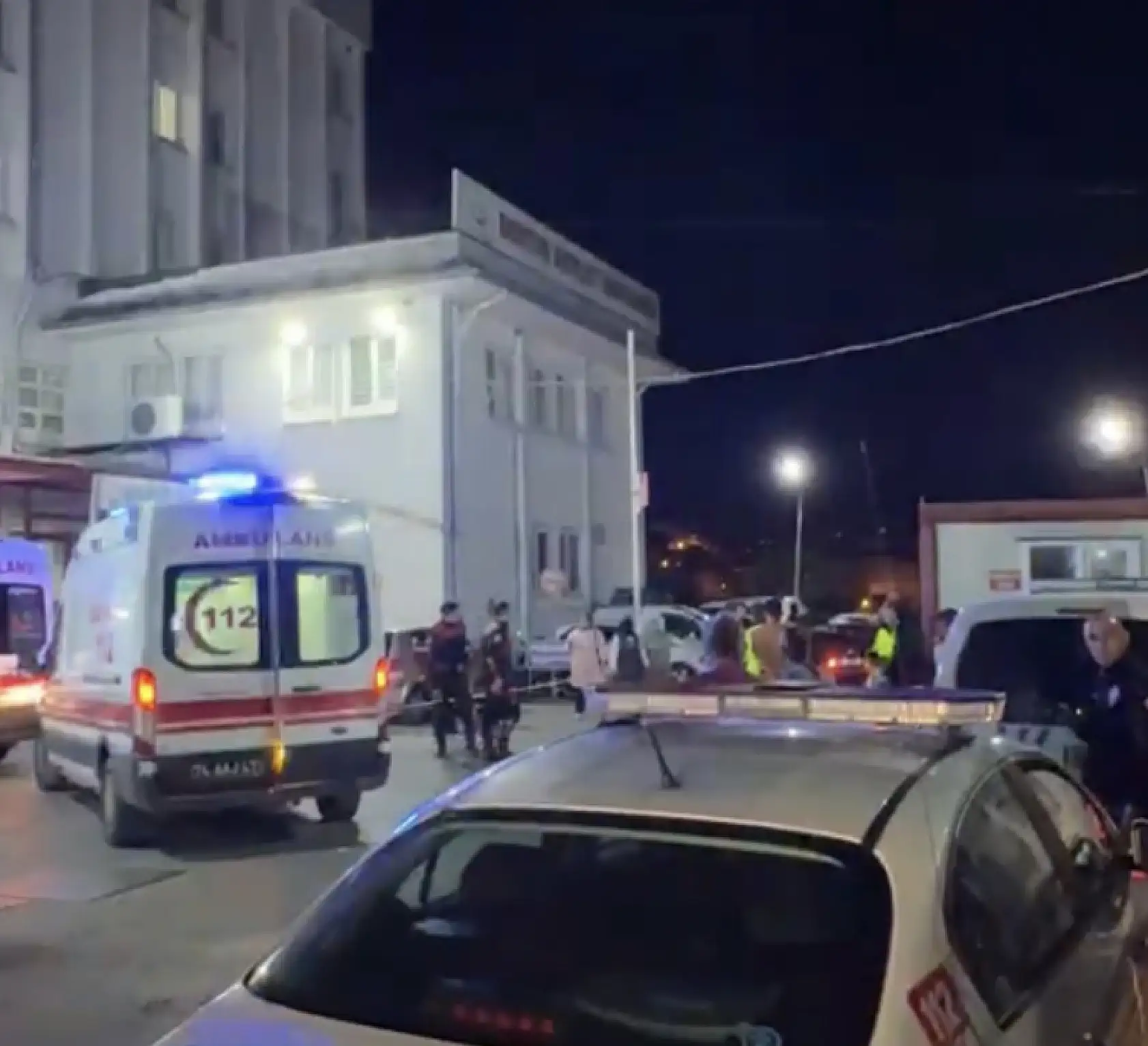 Amasra'da kanlı kavga,  ortalık karıştı