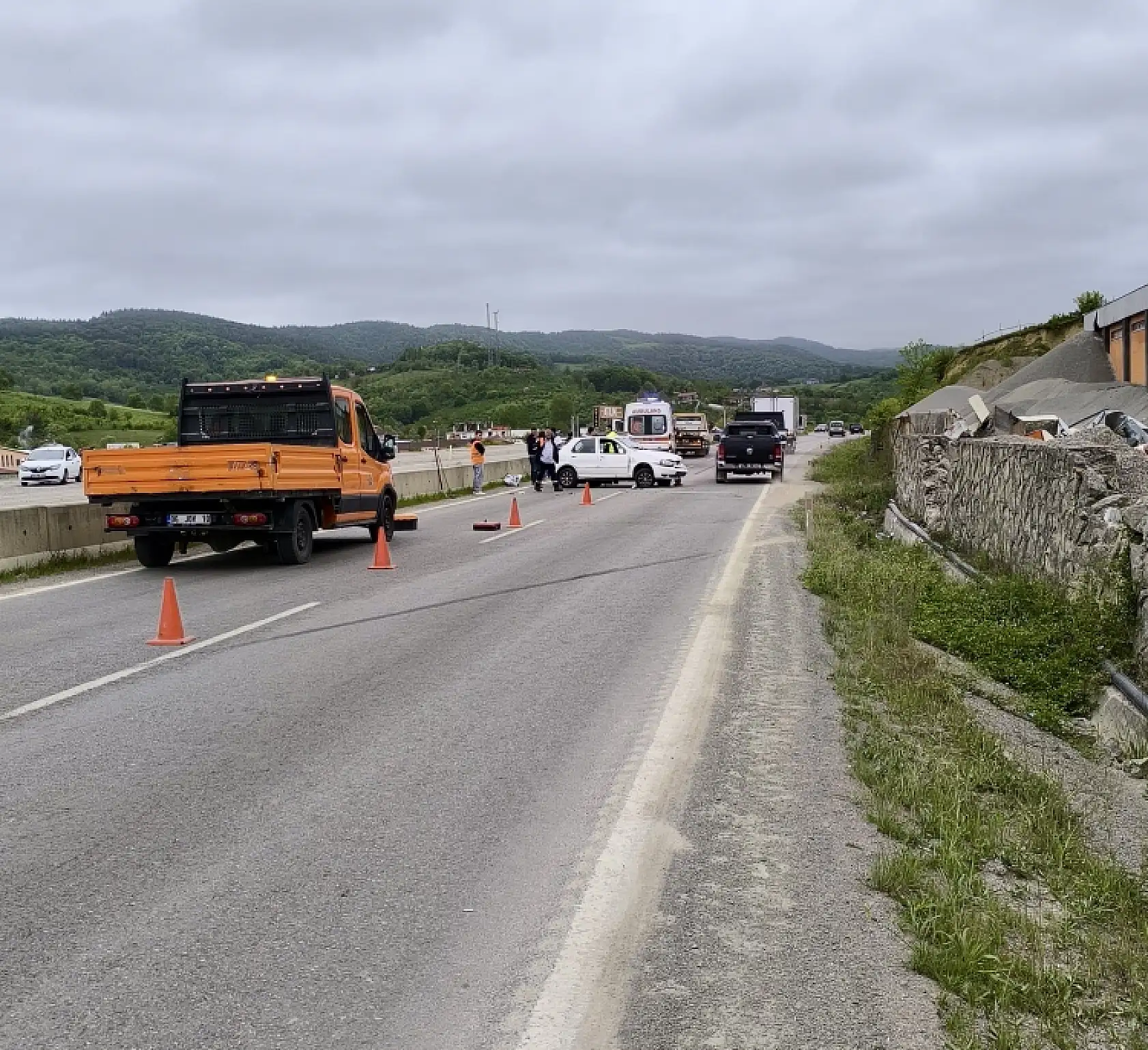 Kaza yapan sürücü alkollü çıktı