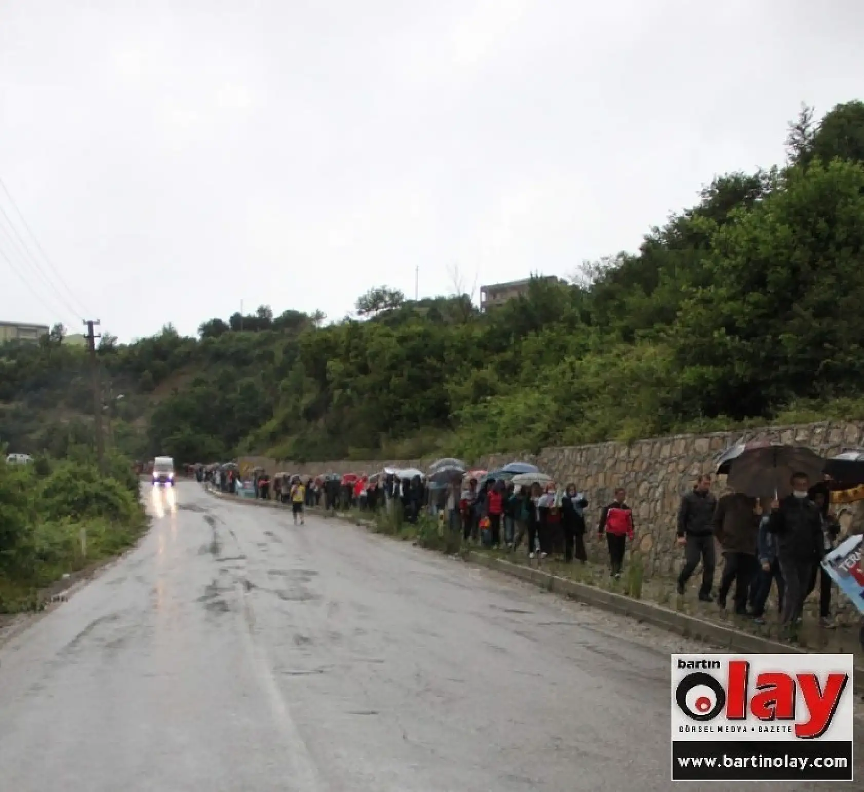 Amasra'da insan zinciri