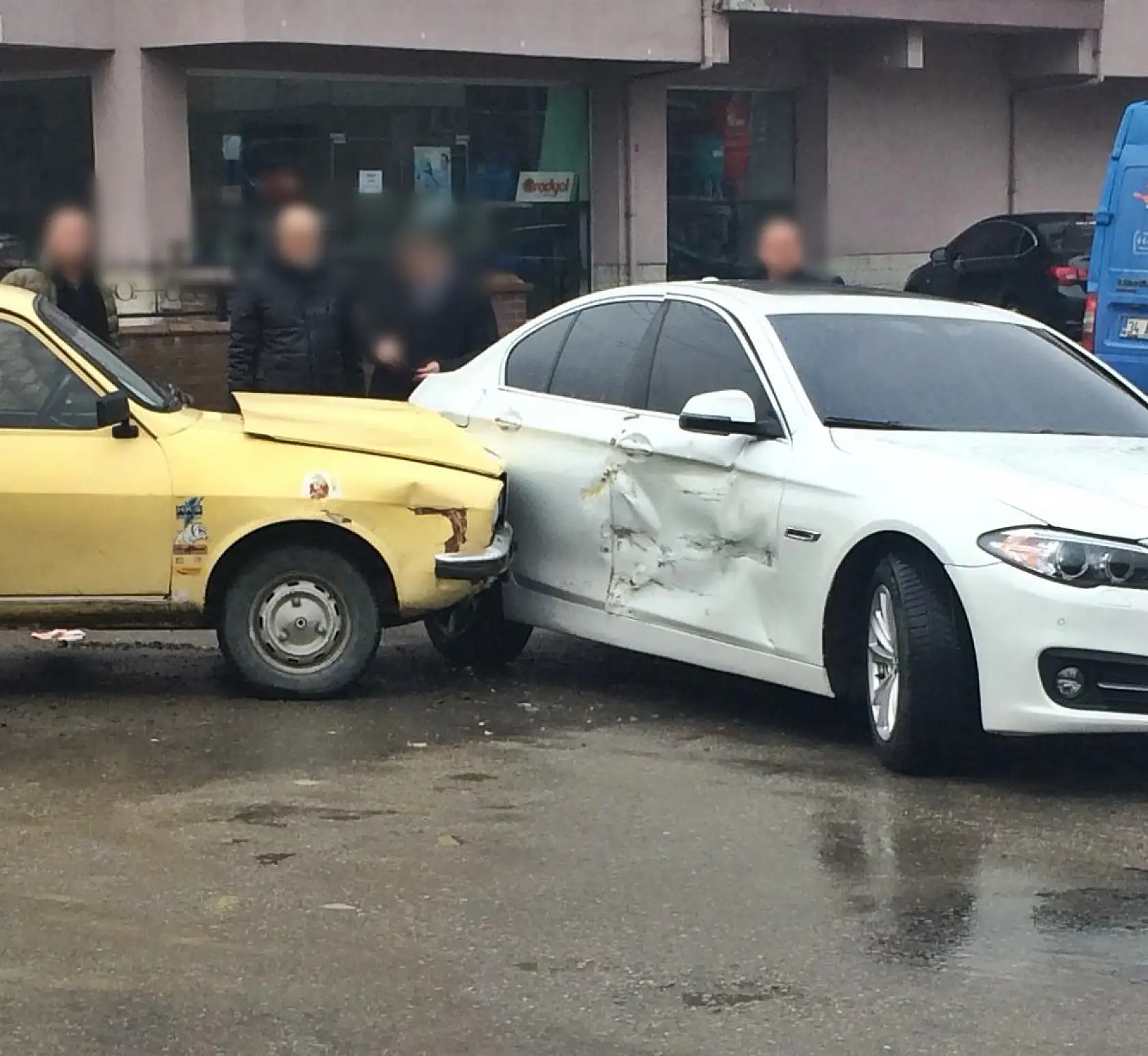 Gölbucağı mahallesinde kaza