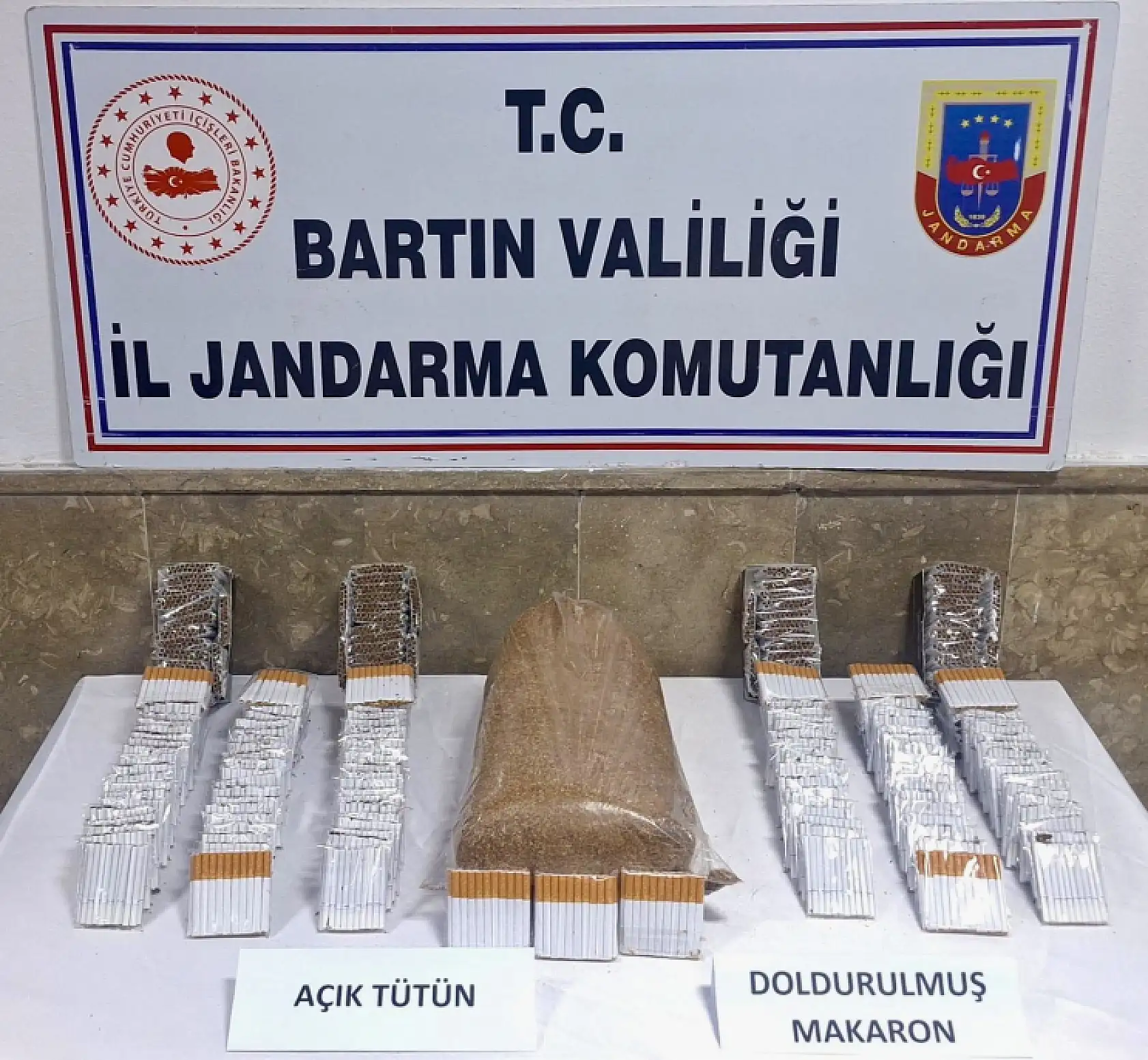 Bartın'da kaçak ürün operasyonu
