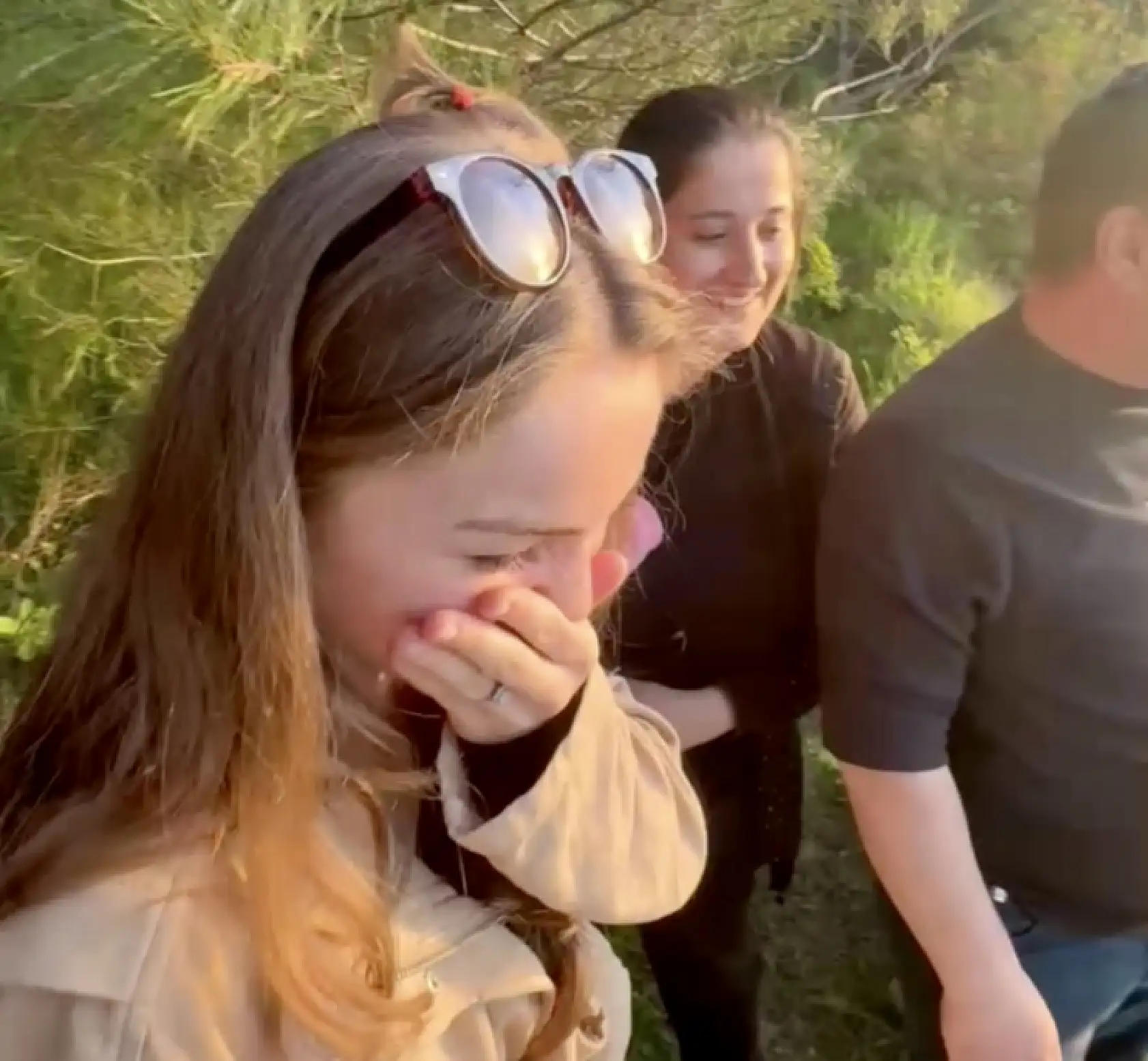 Sahilde sürpriz misafir