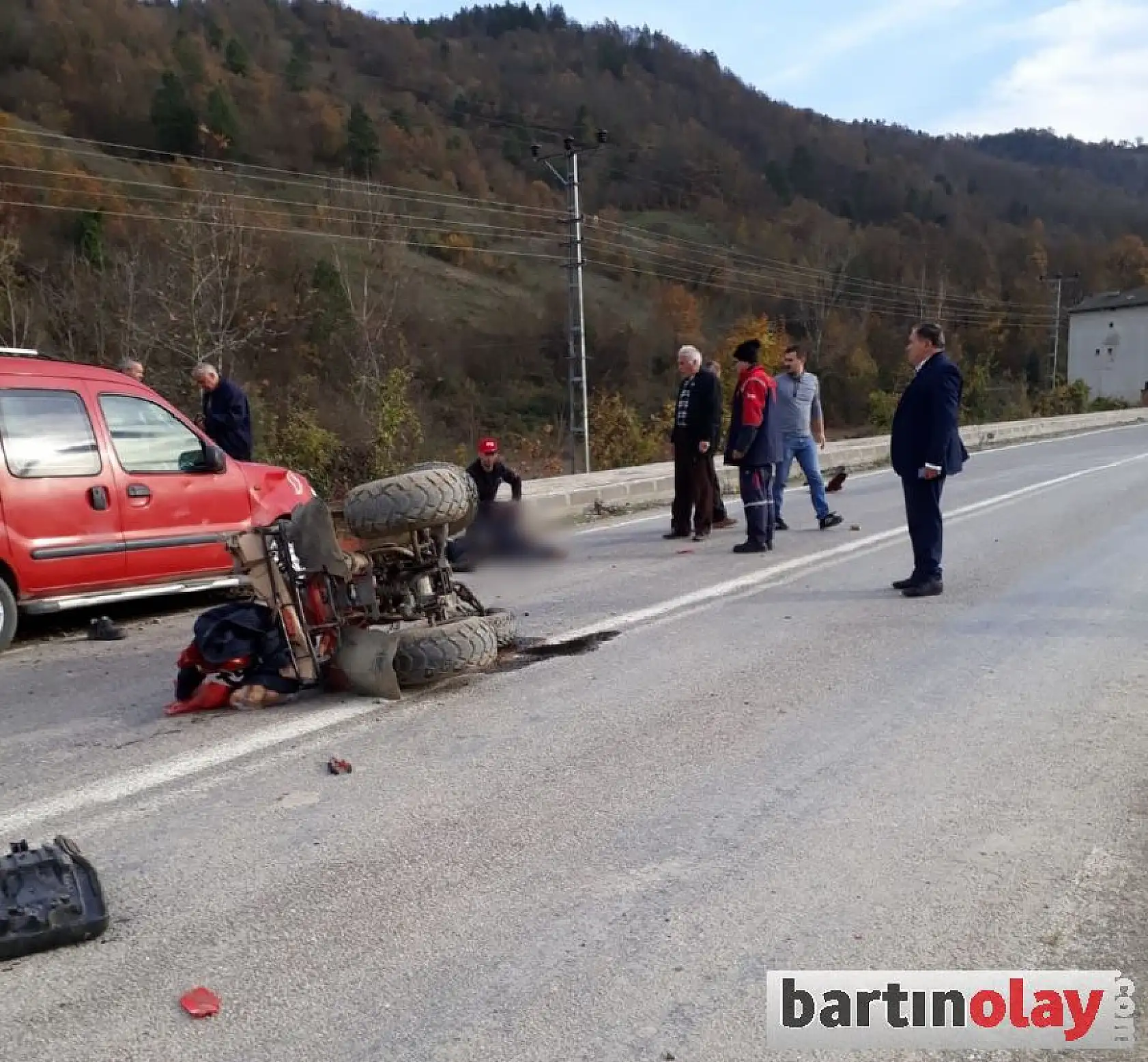 ATV sürücüsü hayatını kaybetti