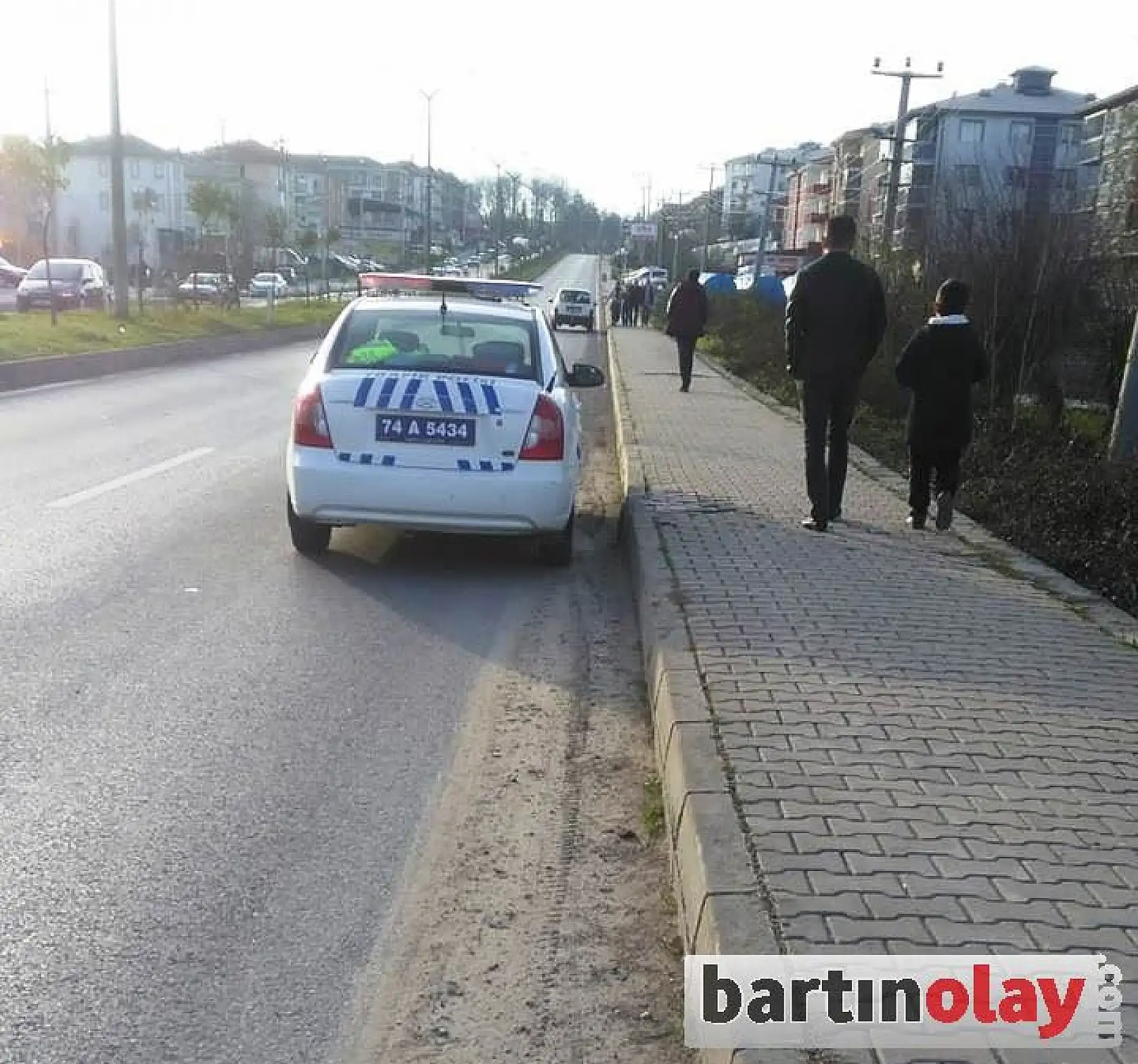 Şarampole yuvarlandı