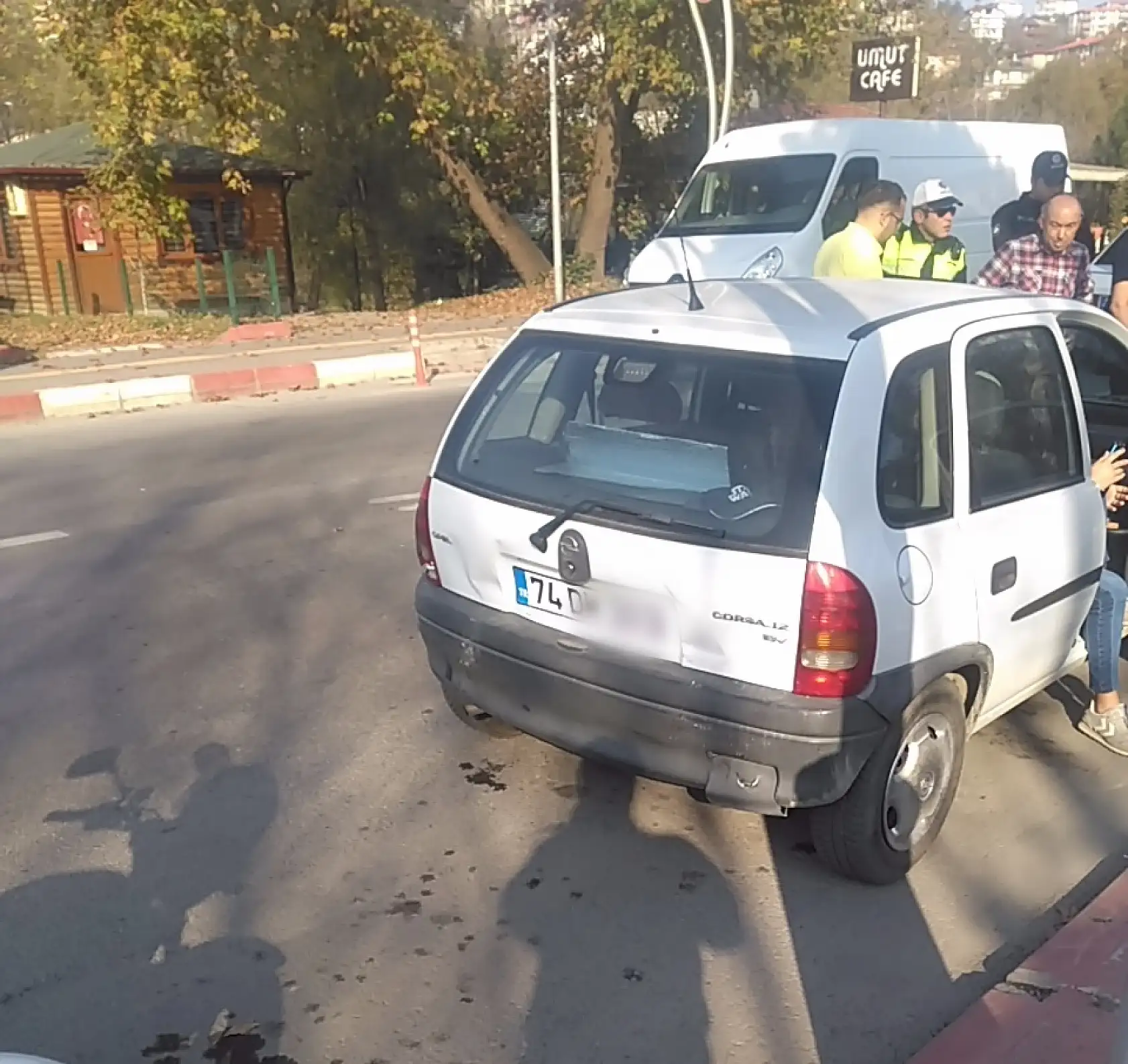 Yalıda zincirleme kaza