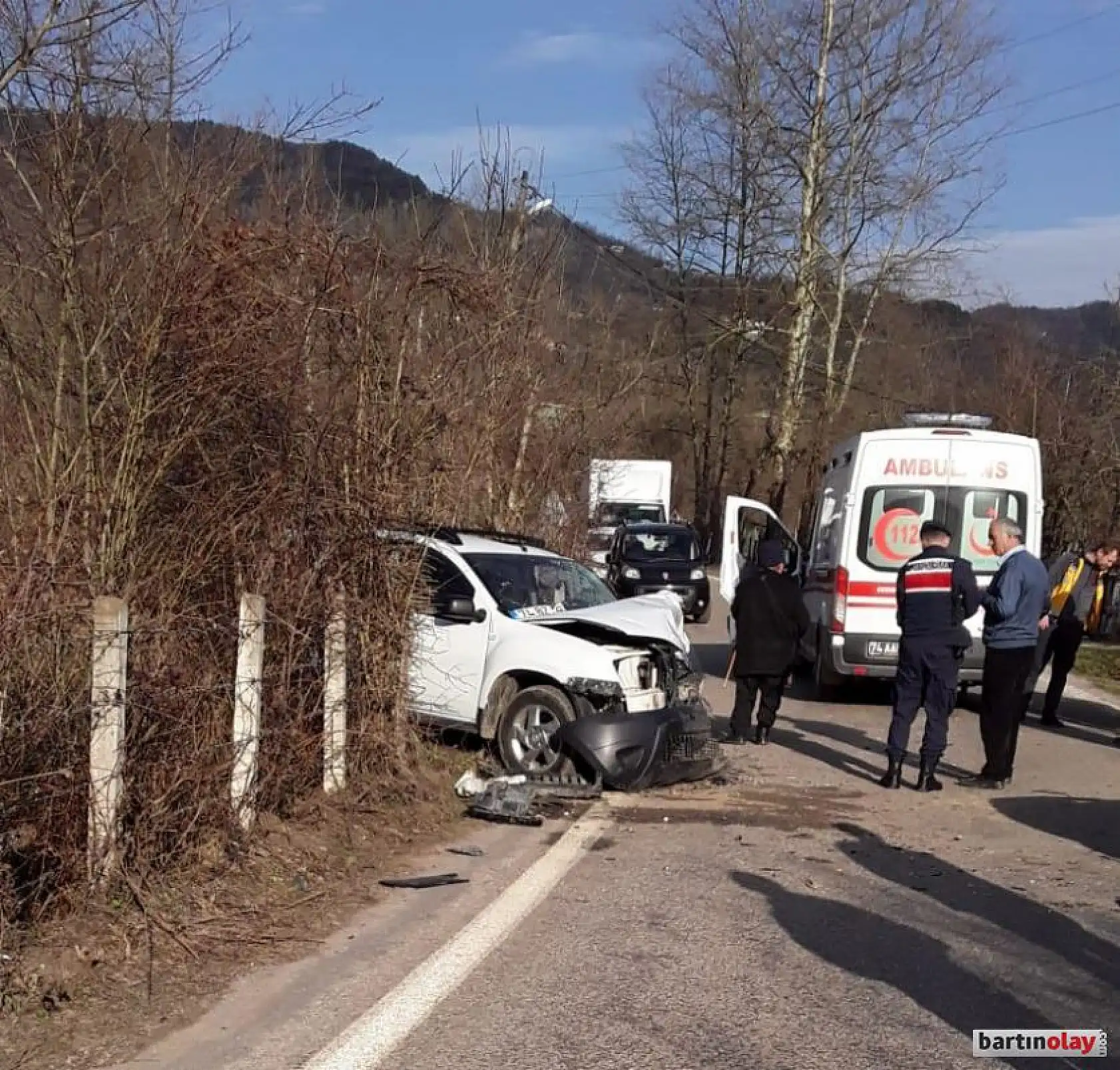 Bir gün önce uyardığı sürücü ile çarpıştı