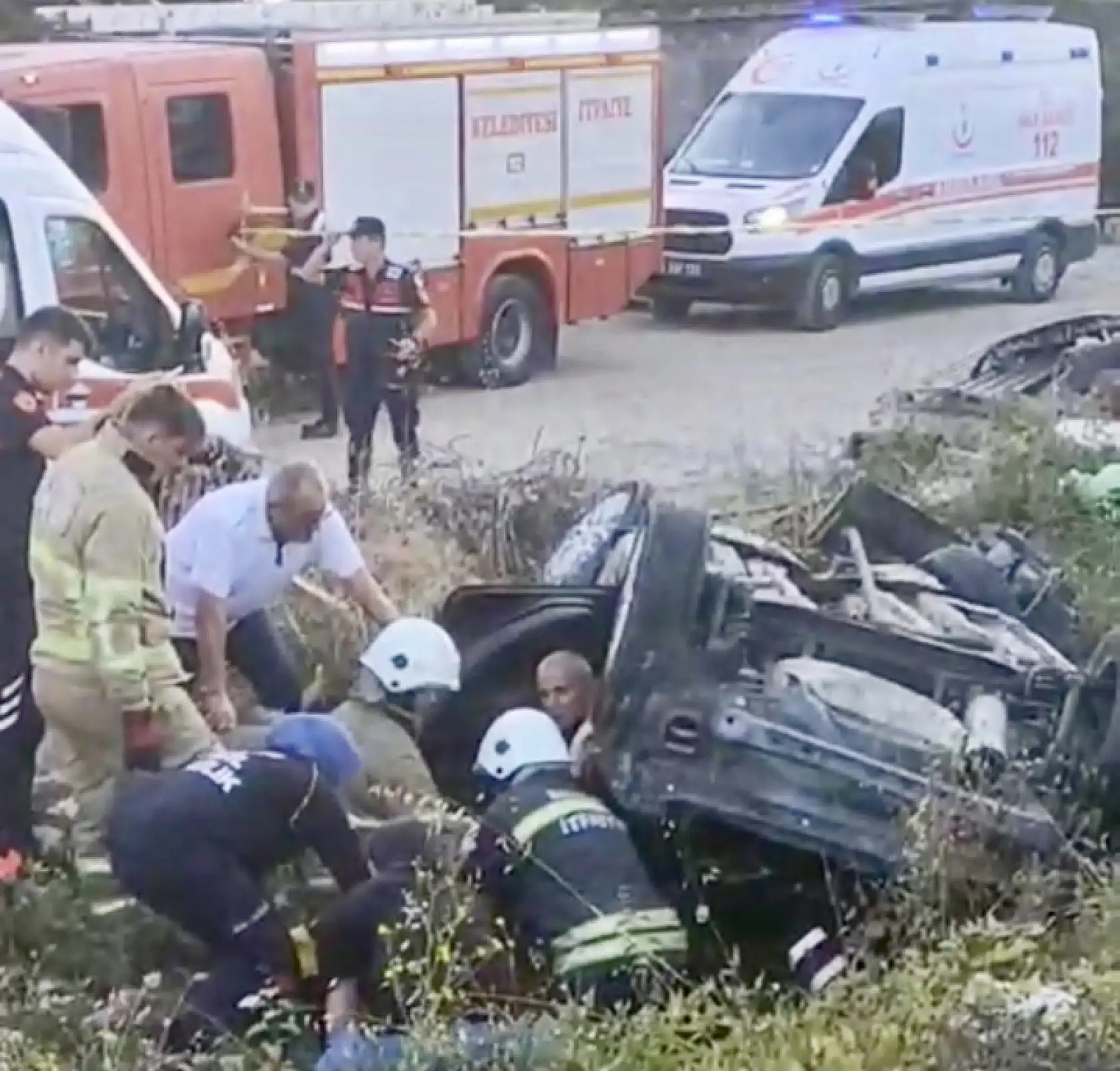 Bartın Kurtköy'de Feci Kaza
