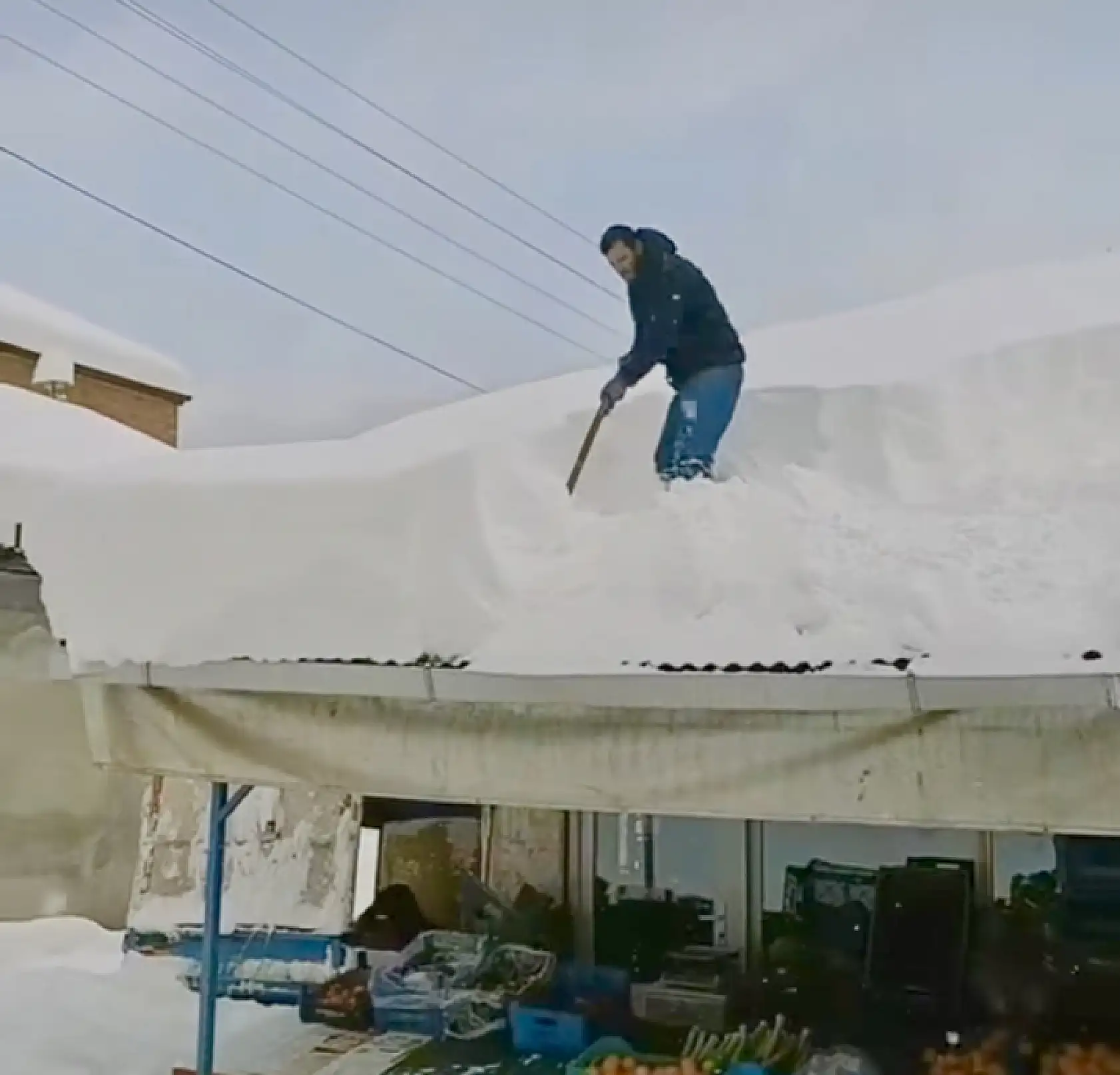 Bartın yoğun kar altında