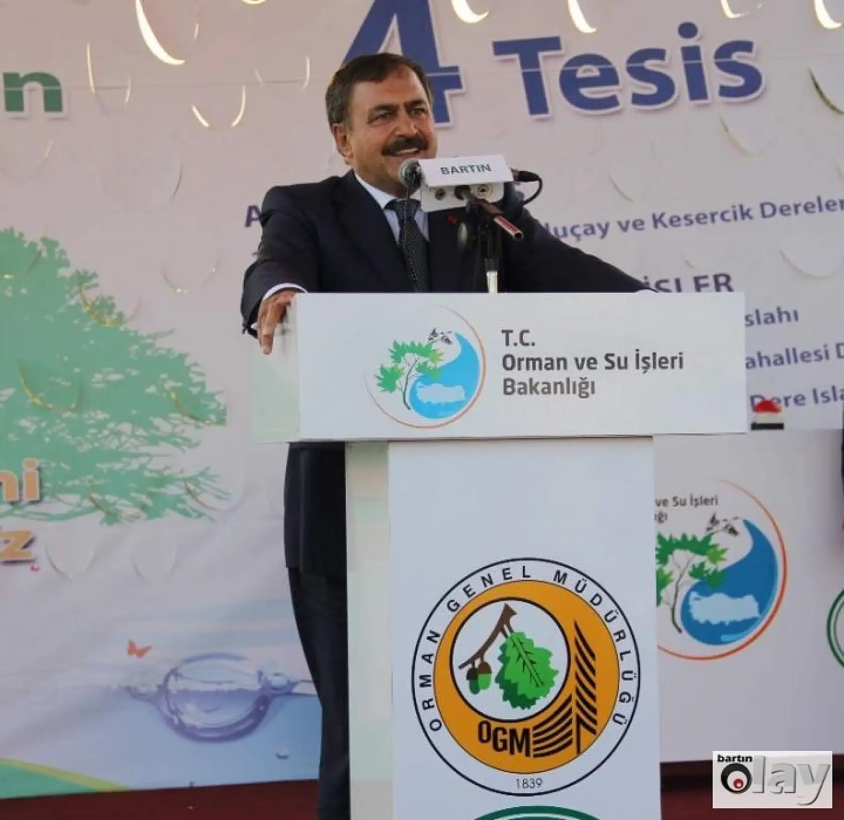 Bakan Eroğlu Bartın'da