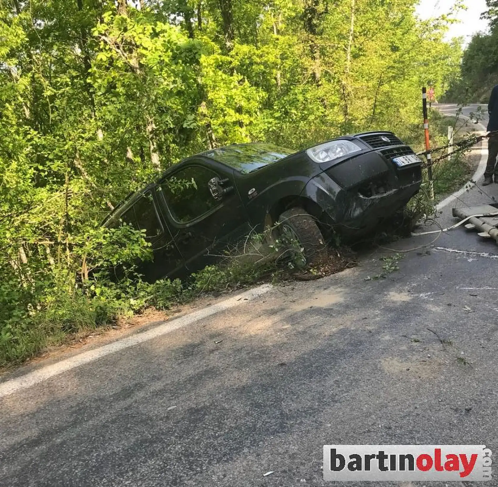 Bartın'da 2 kaza birden