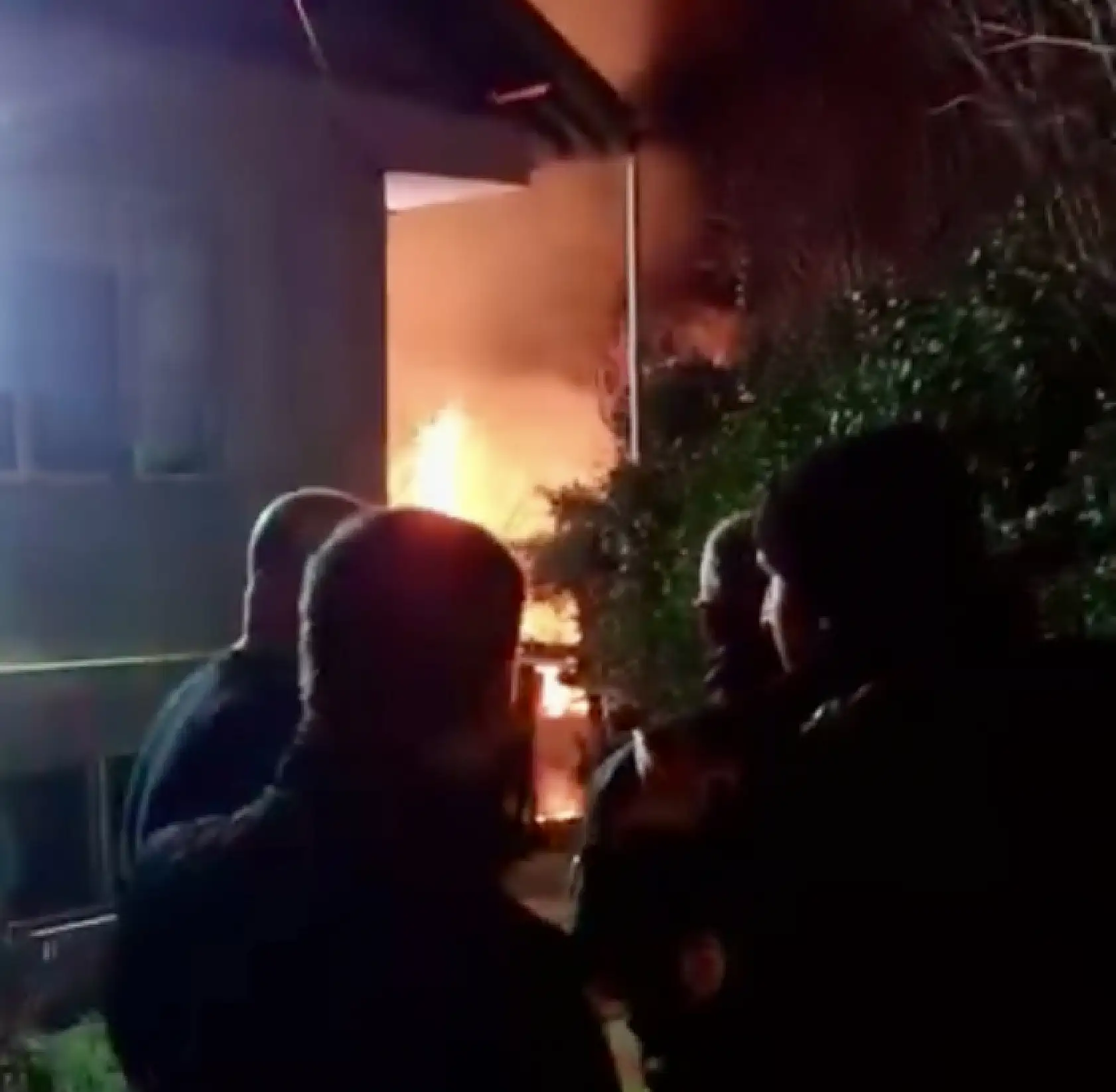 Balamba'da korkutan yangın