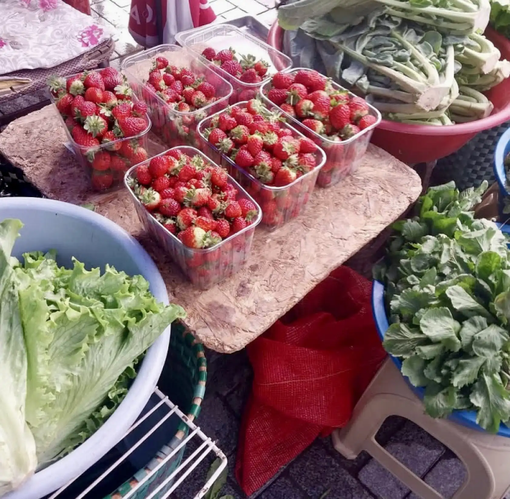 Kış ortasında yaz meyvesi