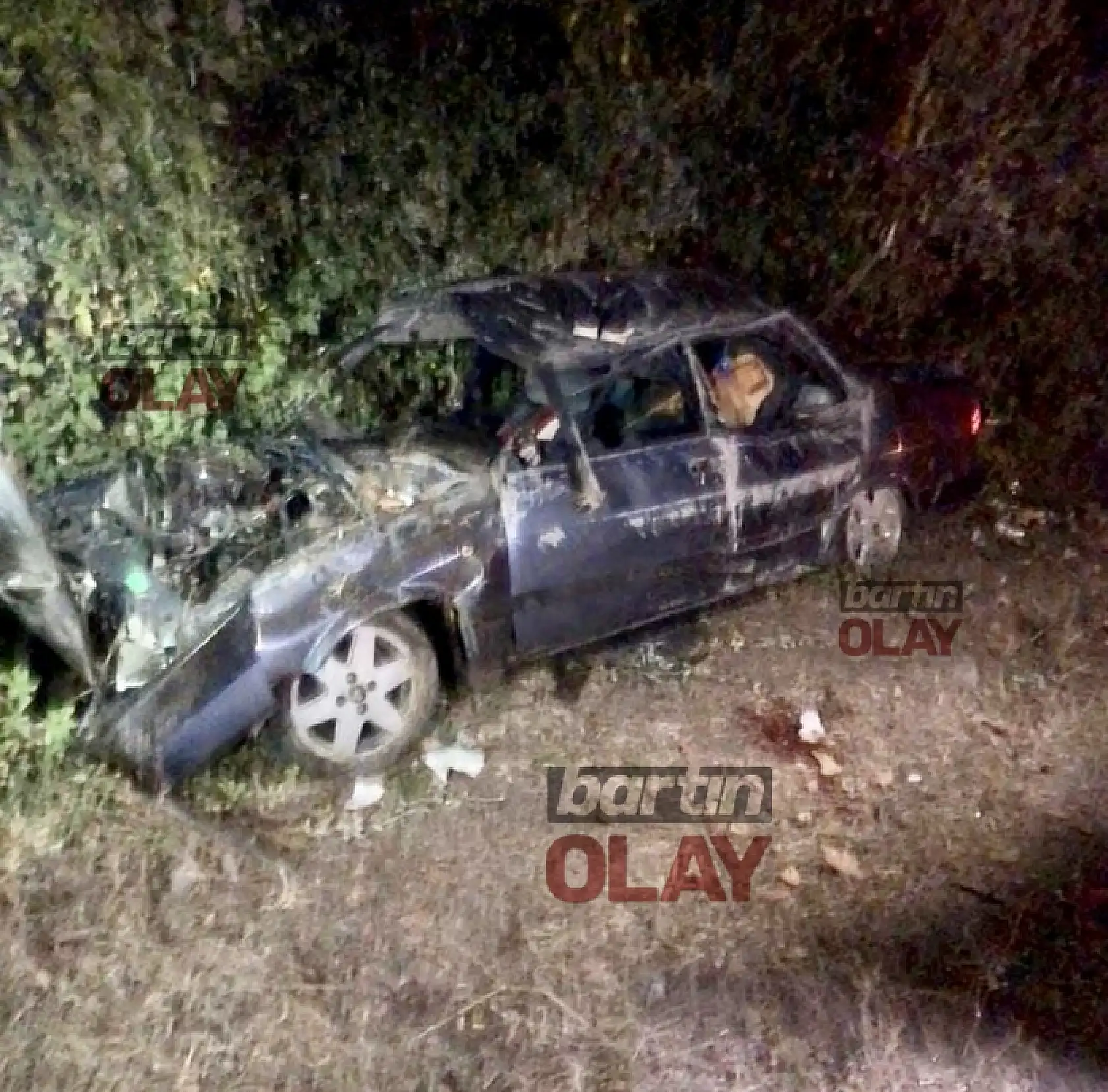 Takla atıp Şarampole yuvarlandı