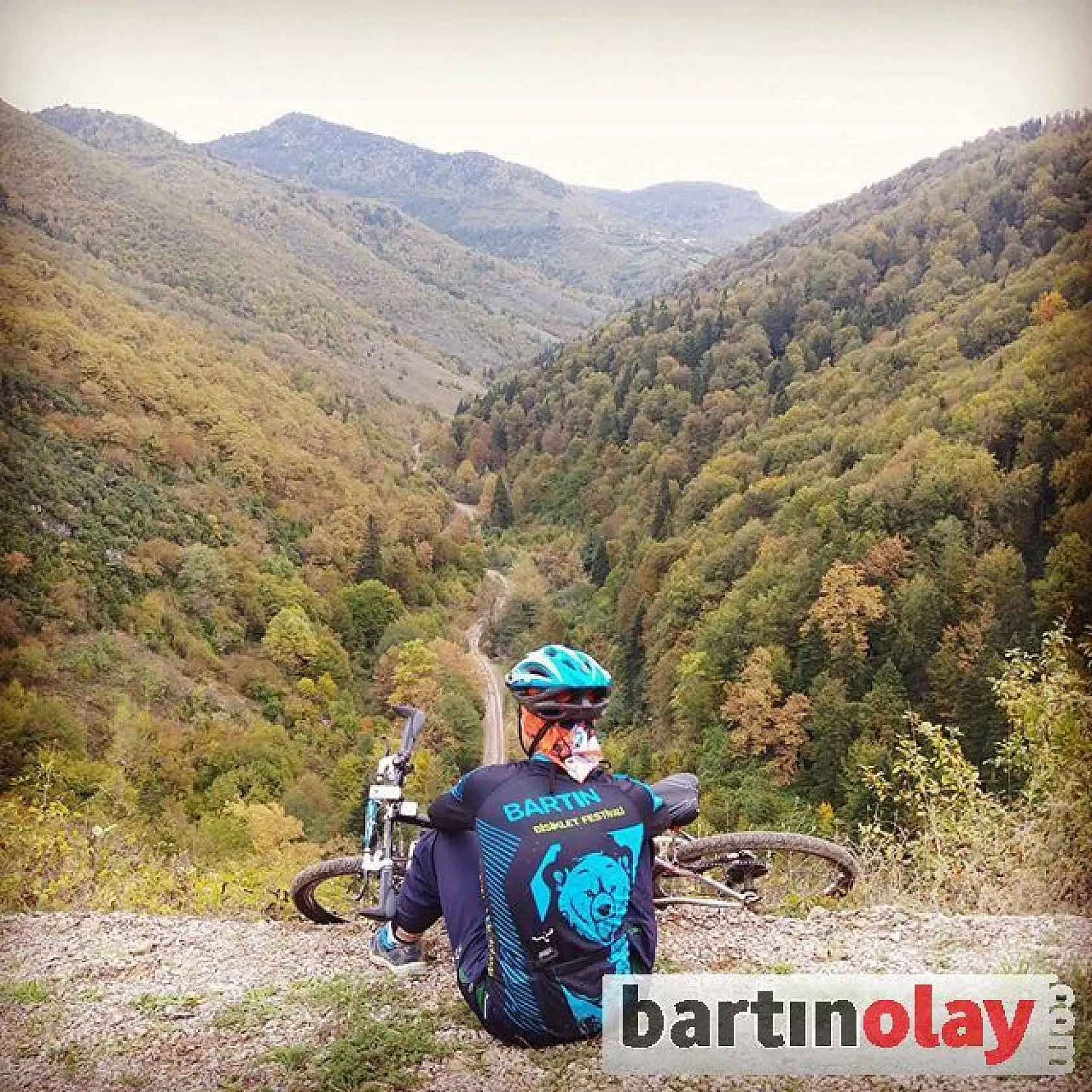 Bisiklet festivalinden renkli görüntüler