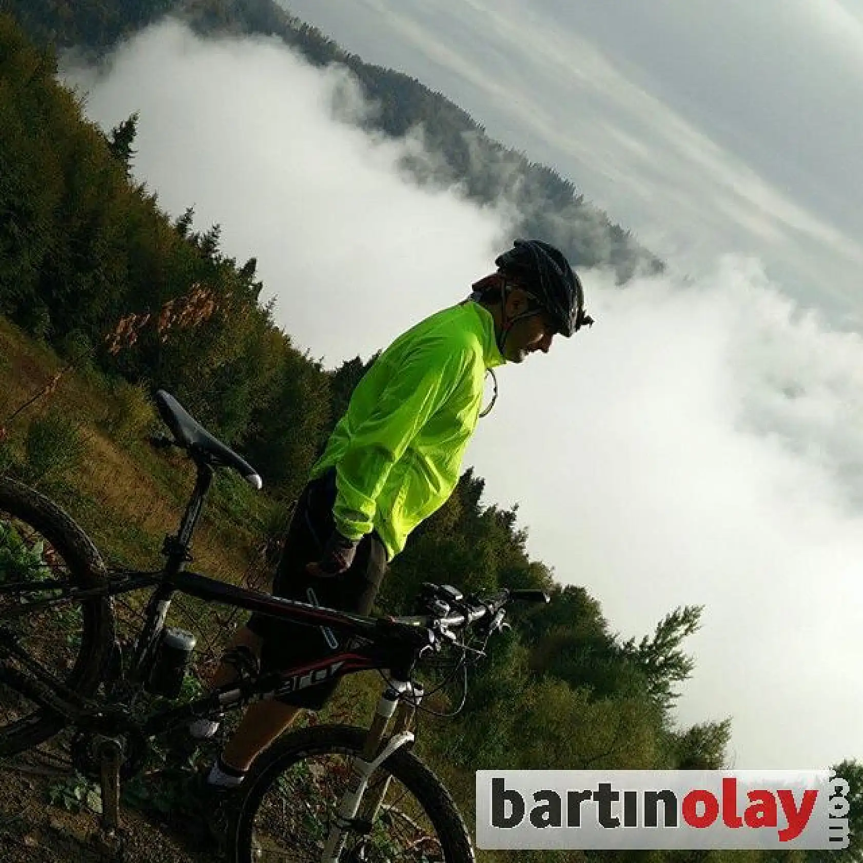 Bisiklet festivalinden renkli görüntüler