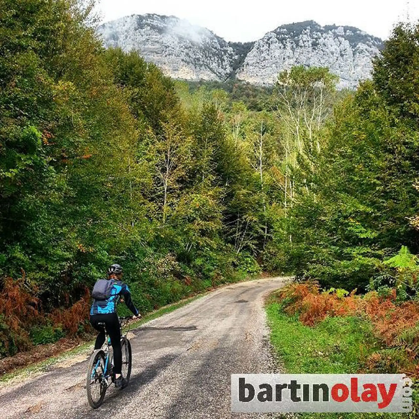 Bisiklet festivalinden renkli görüntüler