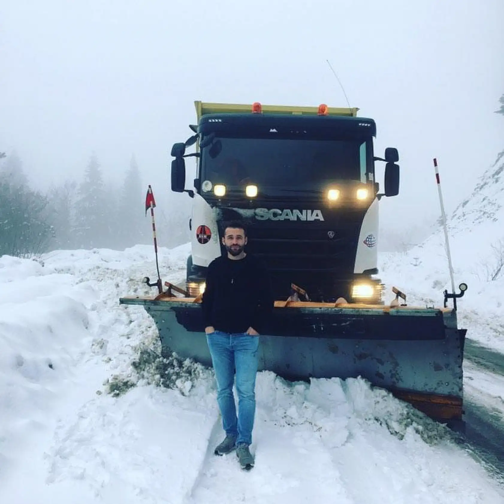 Ulus'tan kar manzaraları