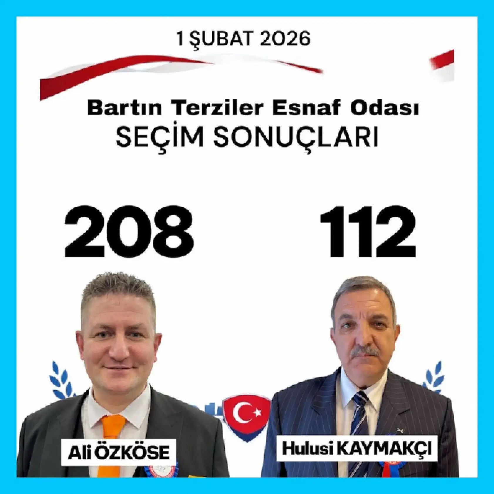 Terziler Odası'nda başkanlık yarışı sonuçlandı