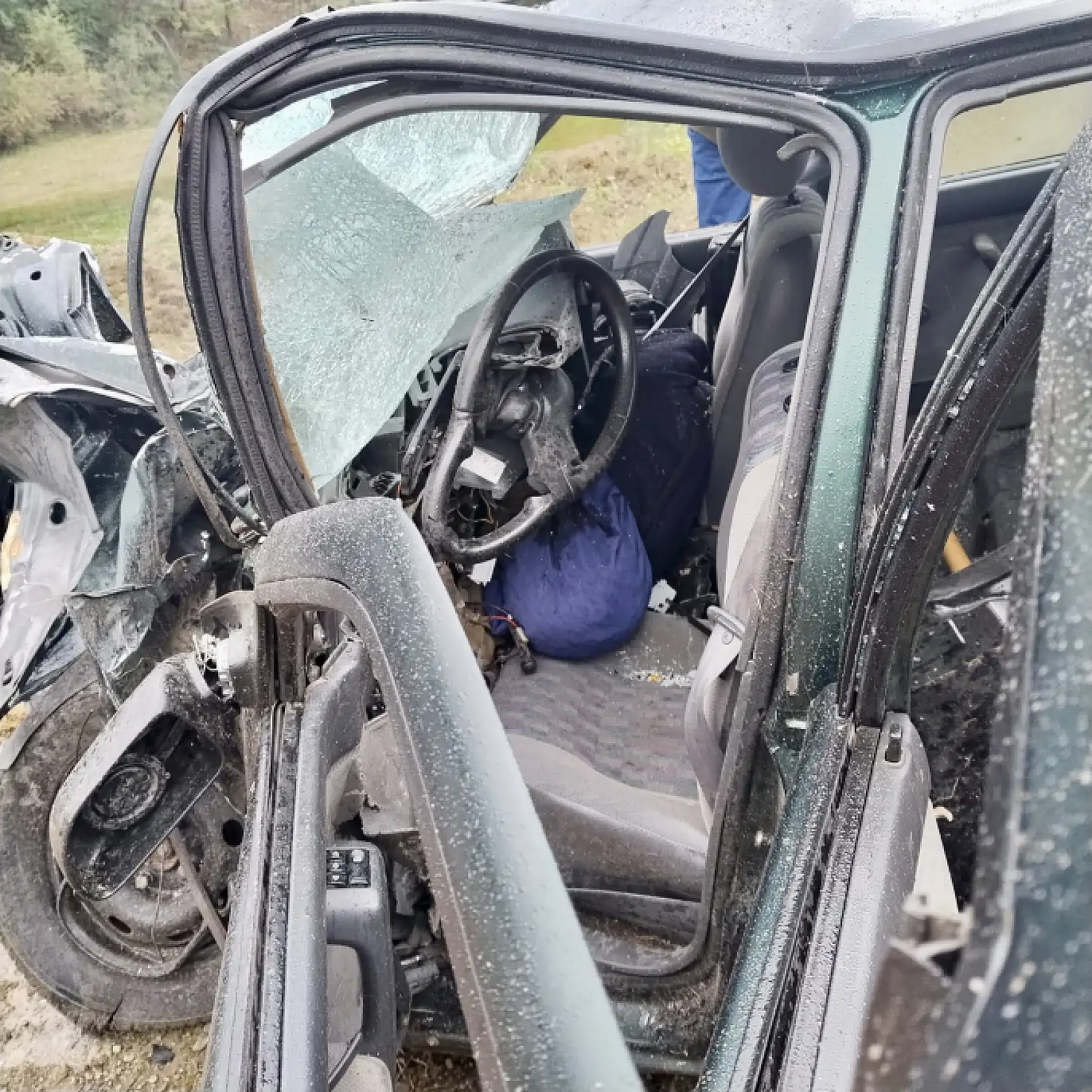 Potbaşı Mevkiinde Feci Kaza!