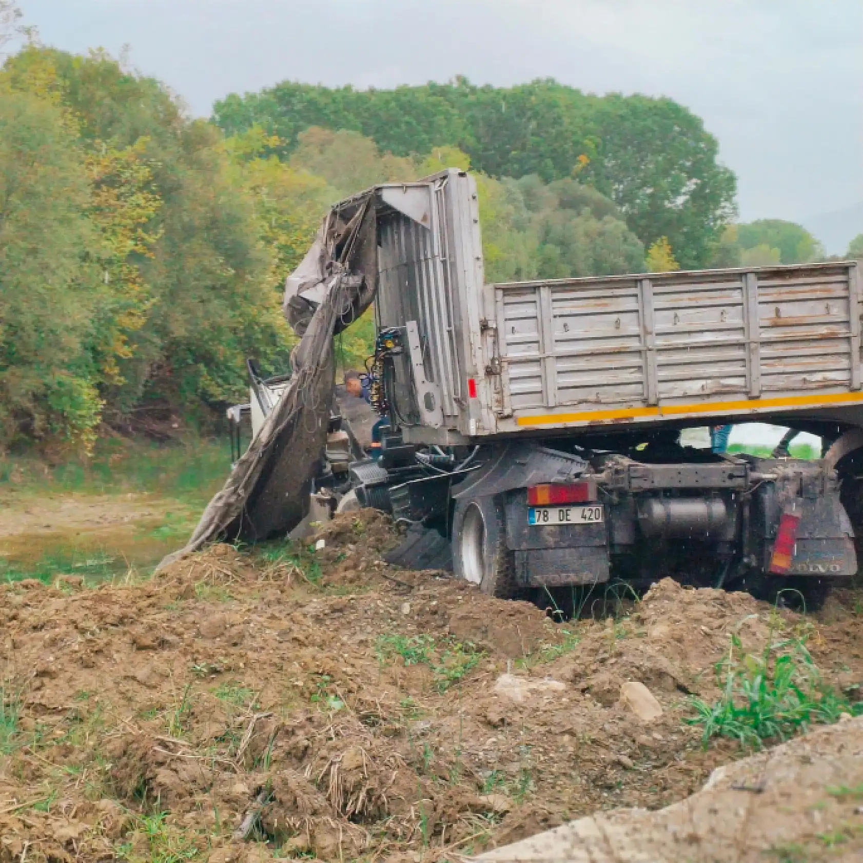 Potbaşı Mevkiinde Feci Kaza!