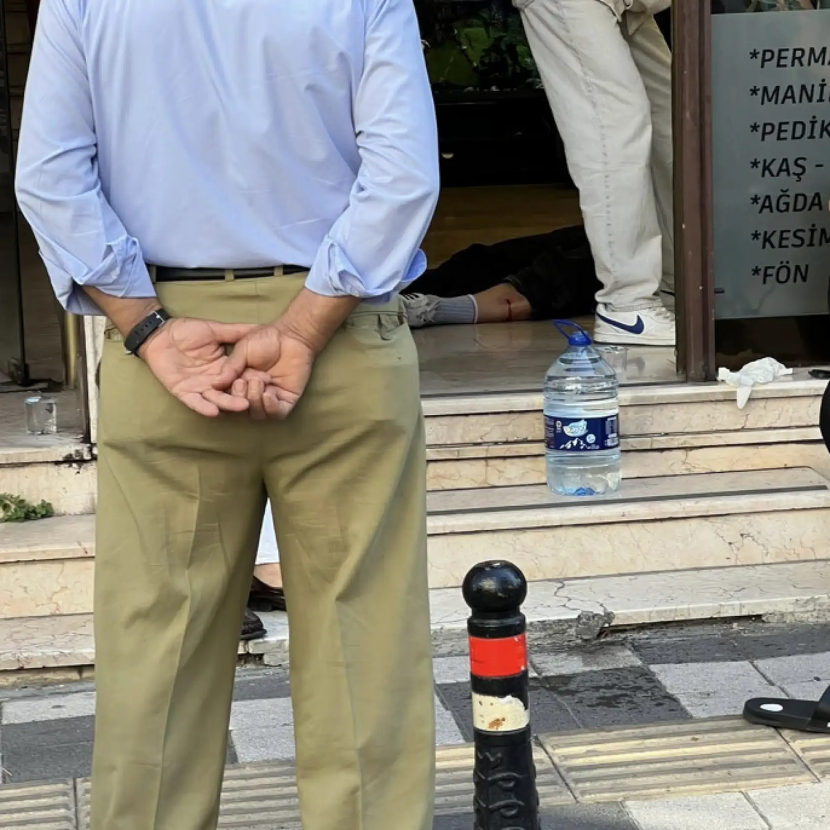 Bartın şadırvanda silah sesleri