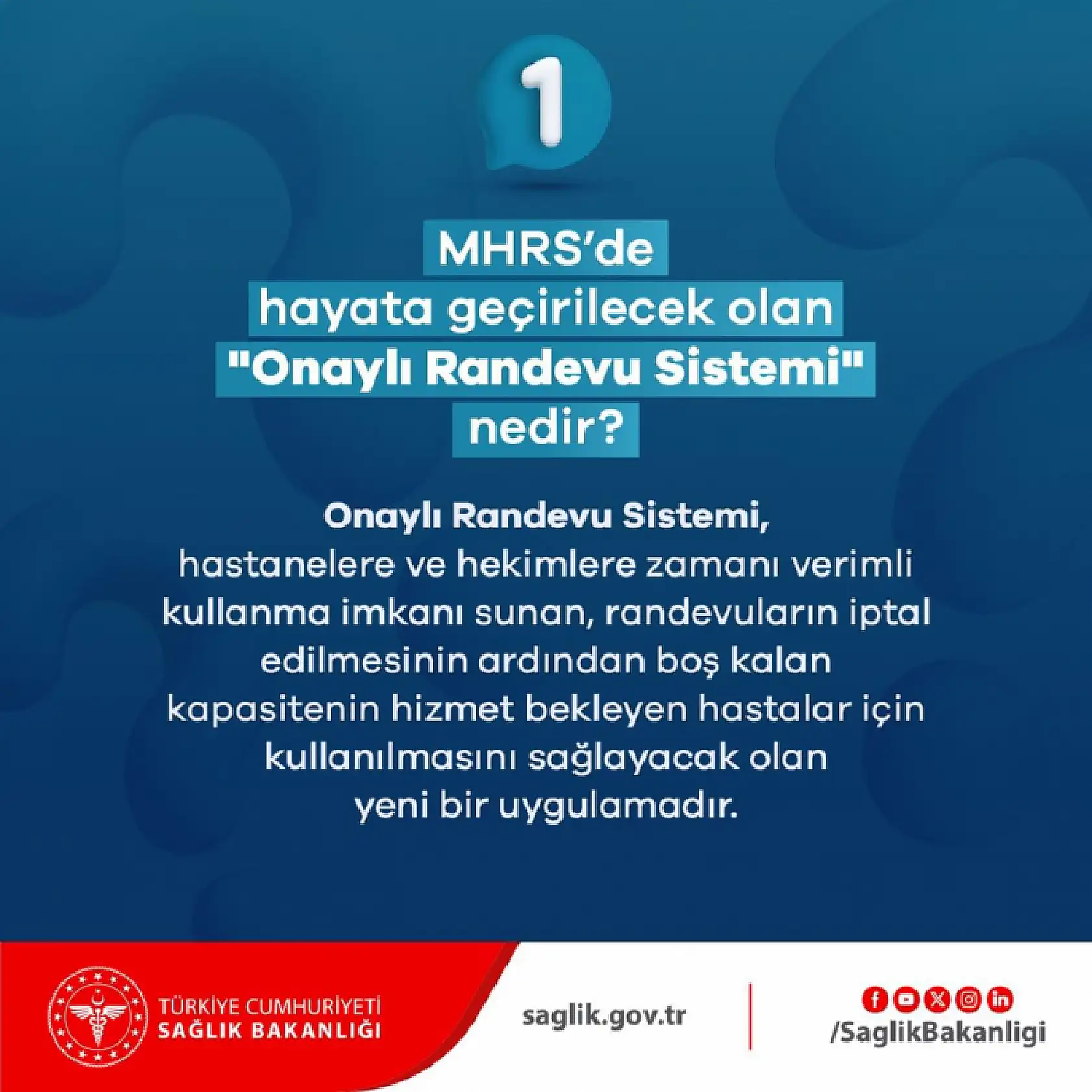 Hastanelerde Onaylı Randevu Dönemi