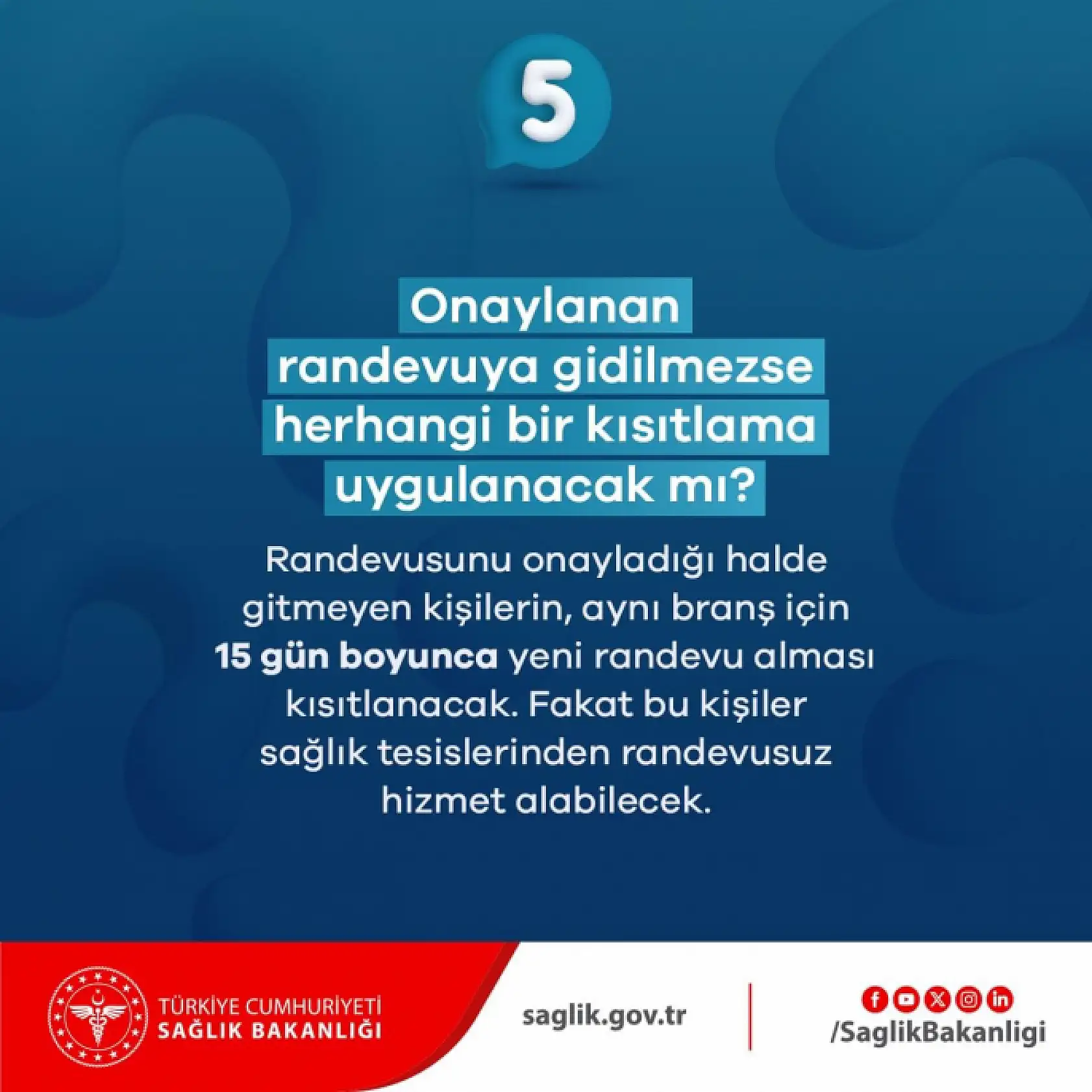 Hastanelerde Onaylı Randevu Dönemi