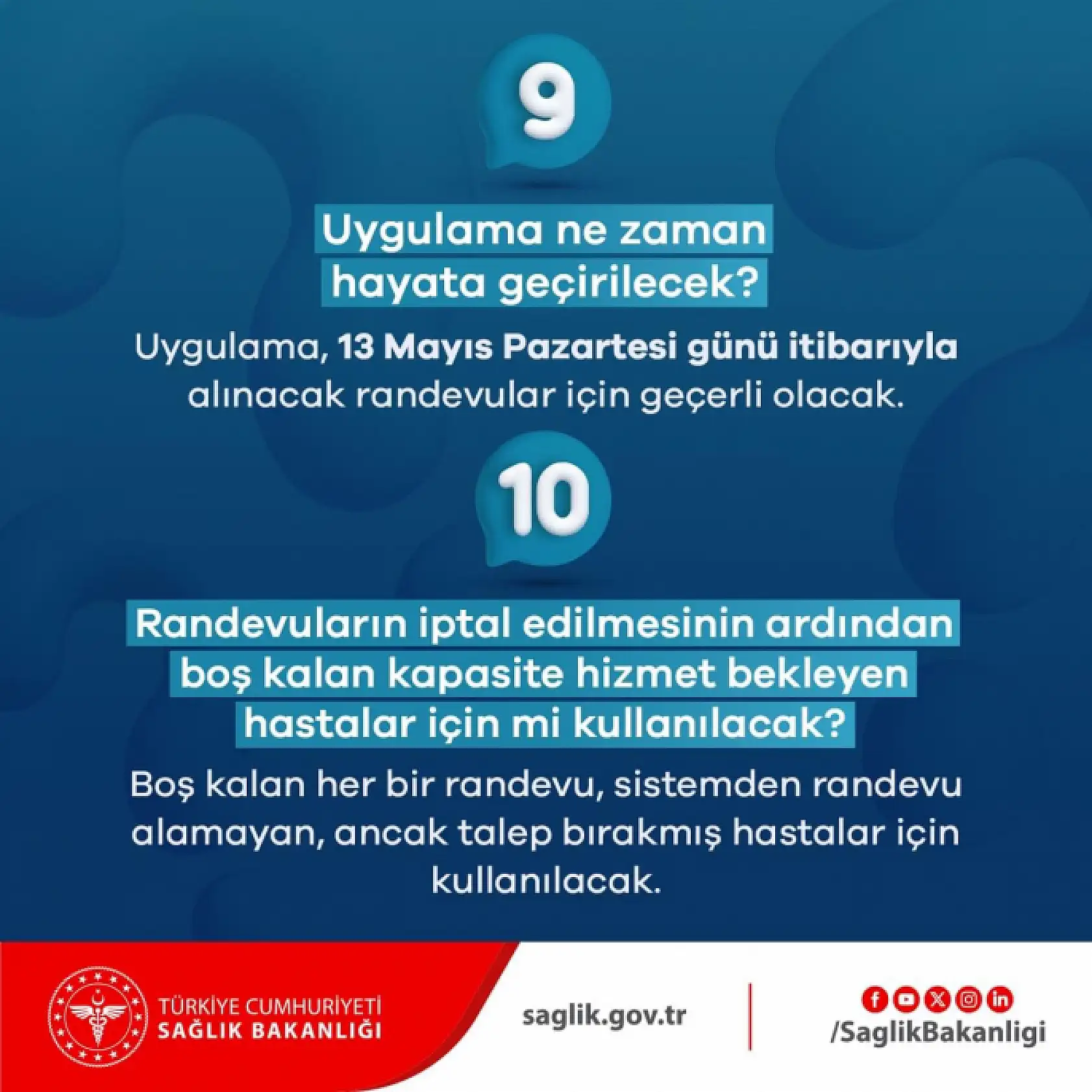 Hastanelerde Onaylı Randevu Dönemi