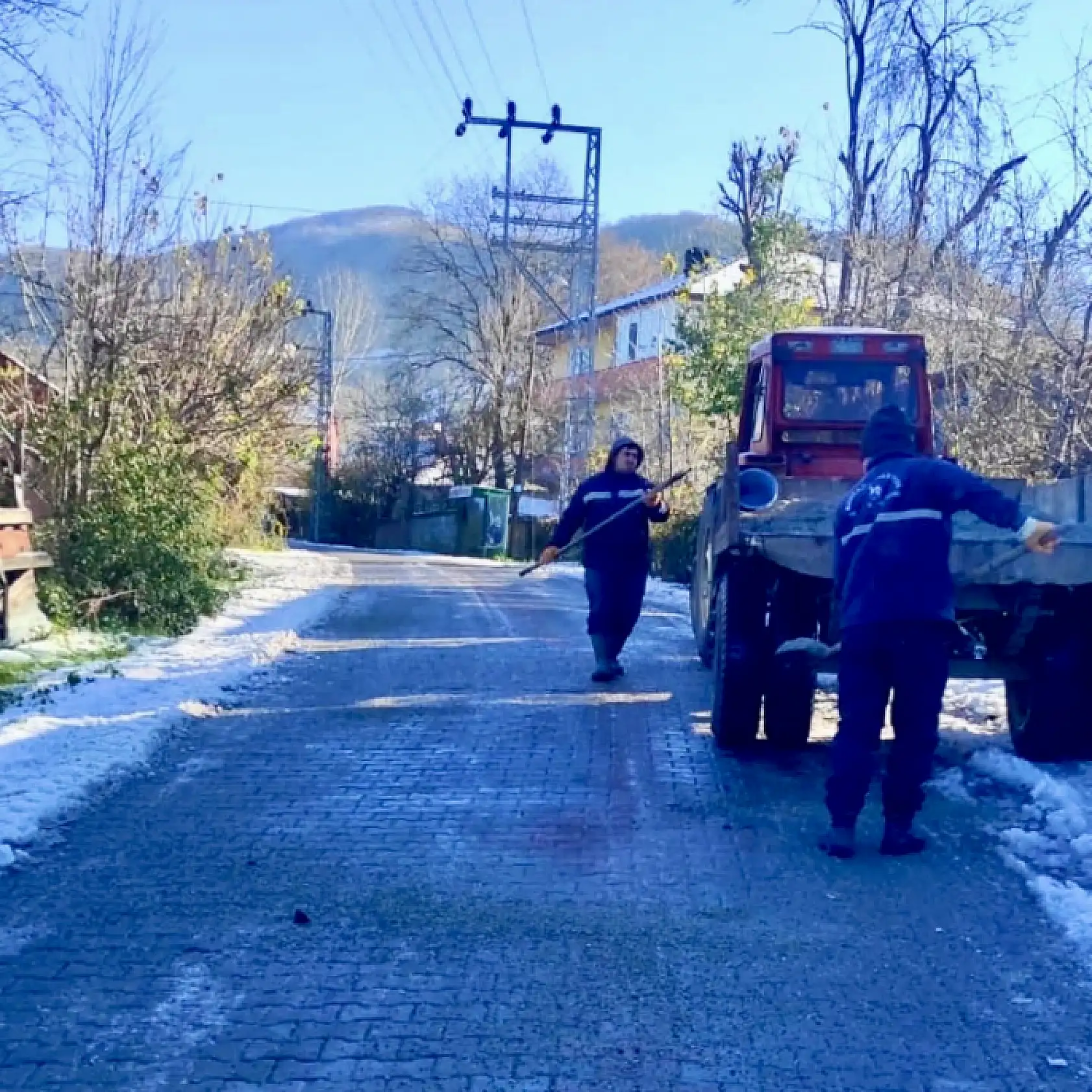 Ekipler sahada, önemler alınıyor