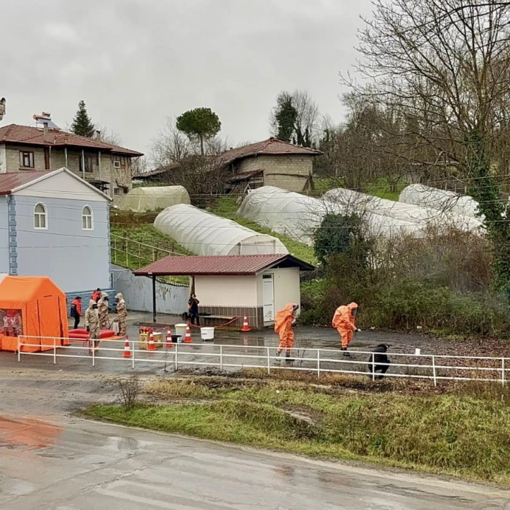 AFAD'dan kimyasal alarm tatbikatı