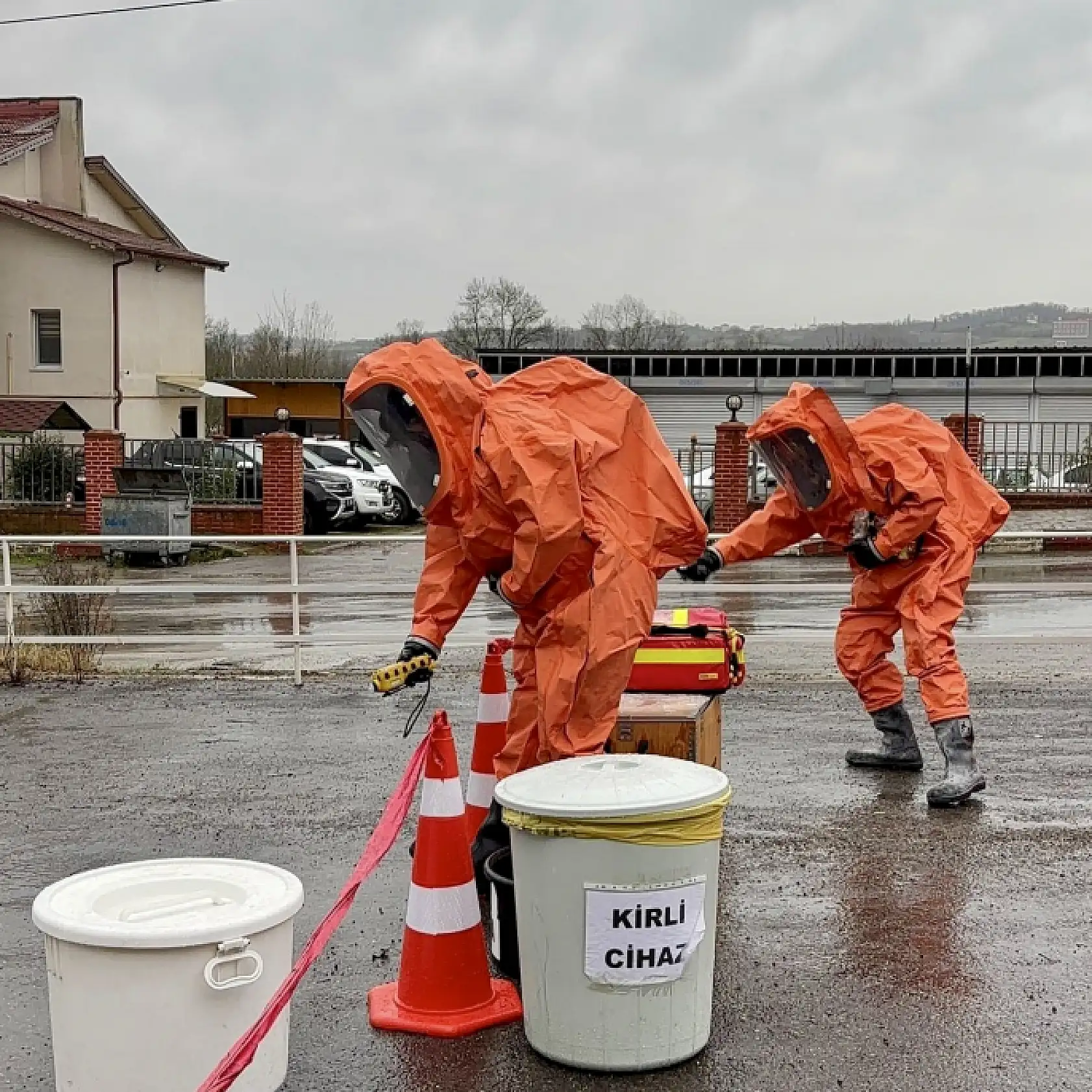 AFAD'dan kimyasal alarm tatbikatı