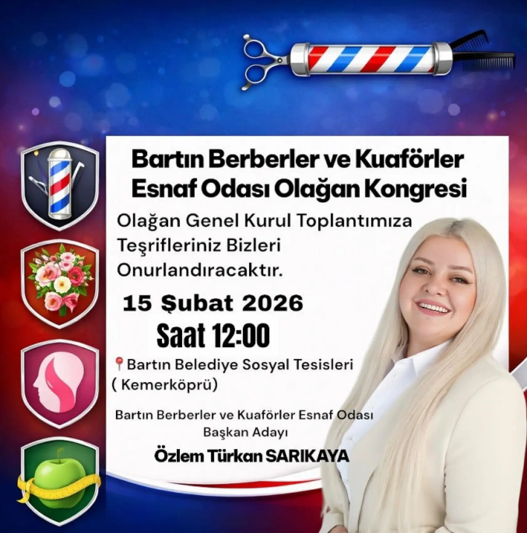 Berberler ve Kuaförler Odasında seçim heyecanı