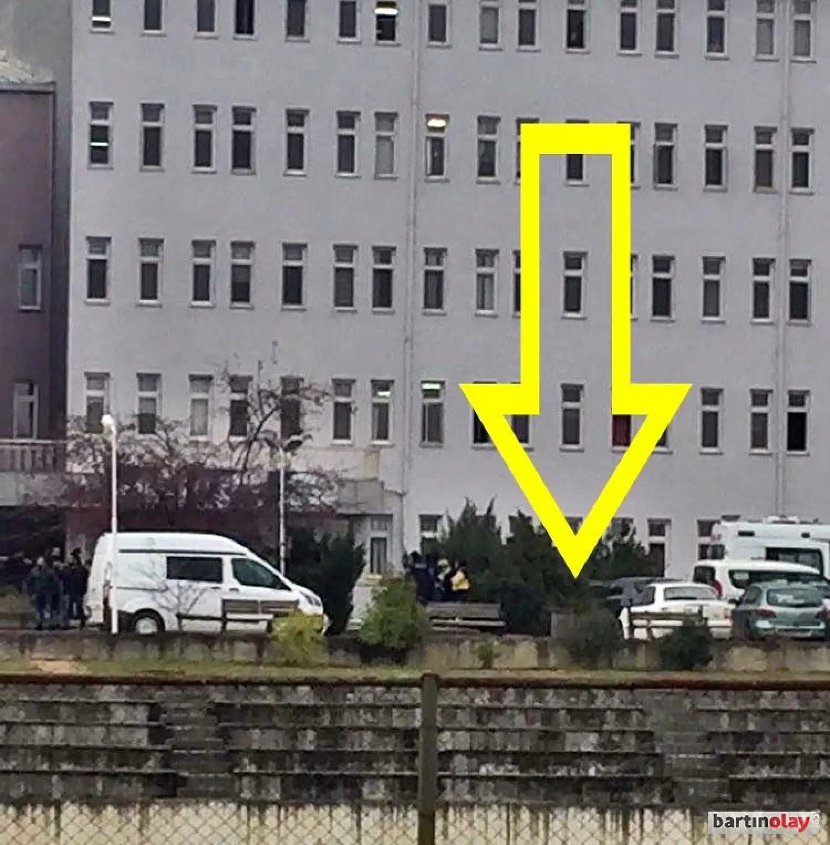 Üniversitede şok olay