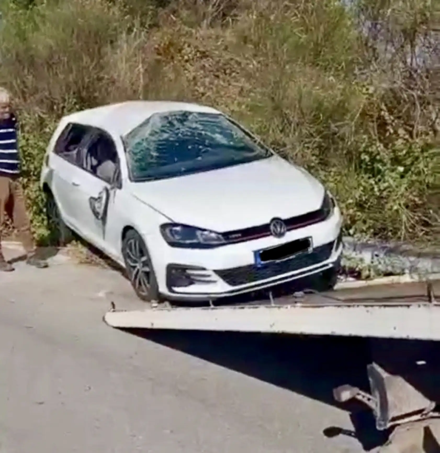 Son anda felaketten dönüldü