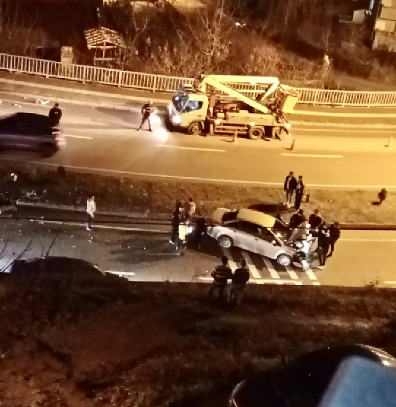 Bu yolda kazalar bitmiyor