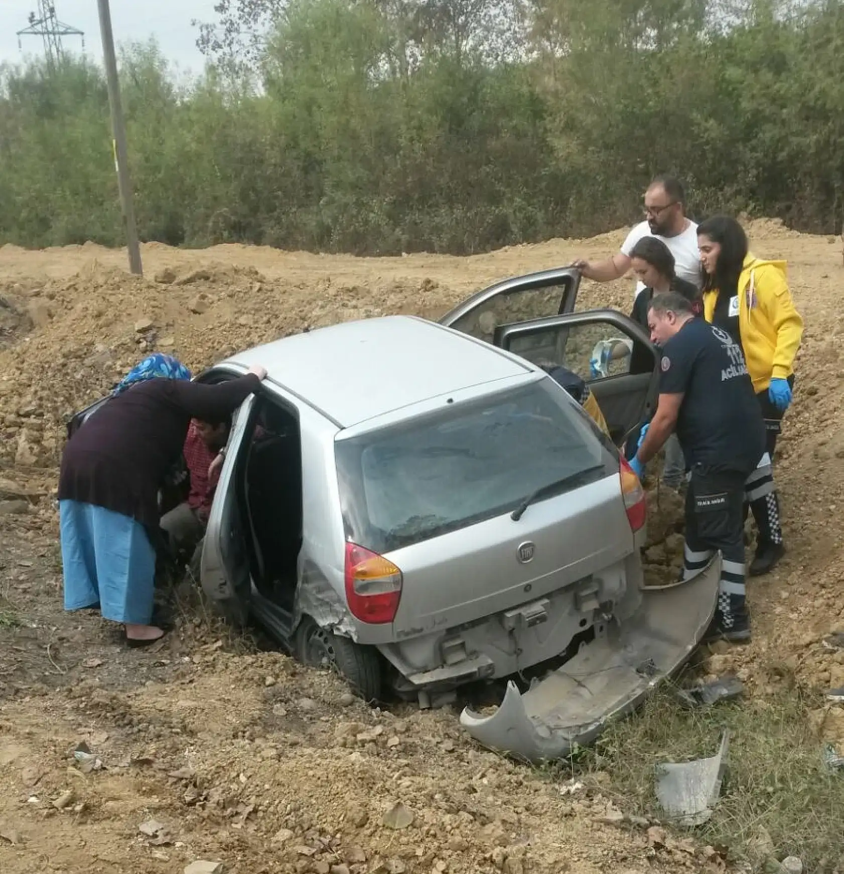 Bartın Çaycuma yolunda feci kaza!!!