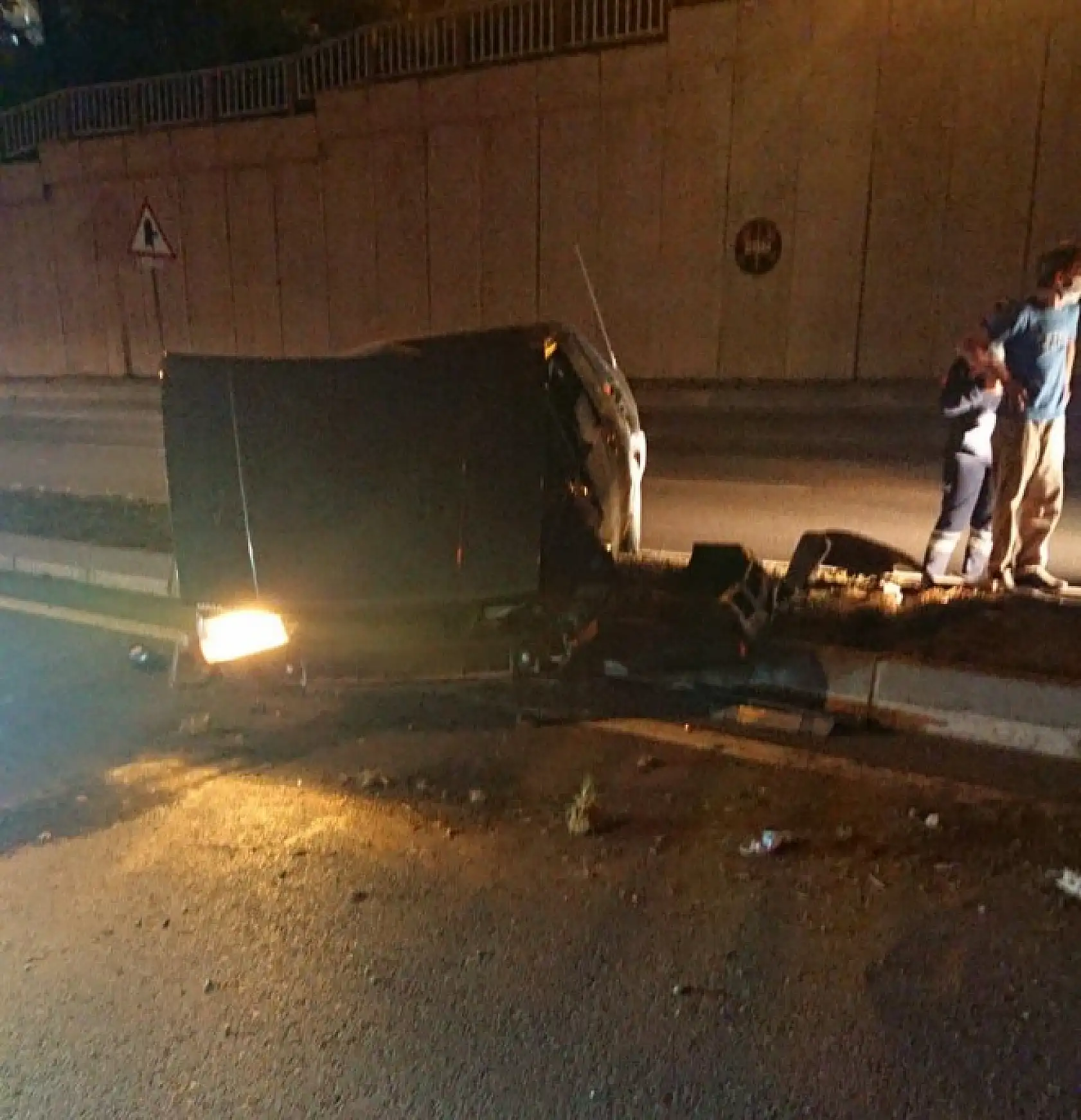 Aynı noktada yine kaza, 1 yaralı