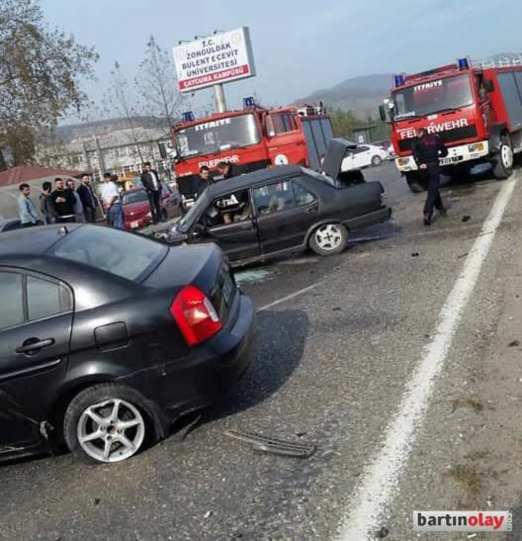 Ortalık savaş alanına döndü