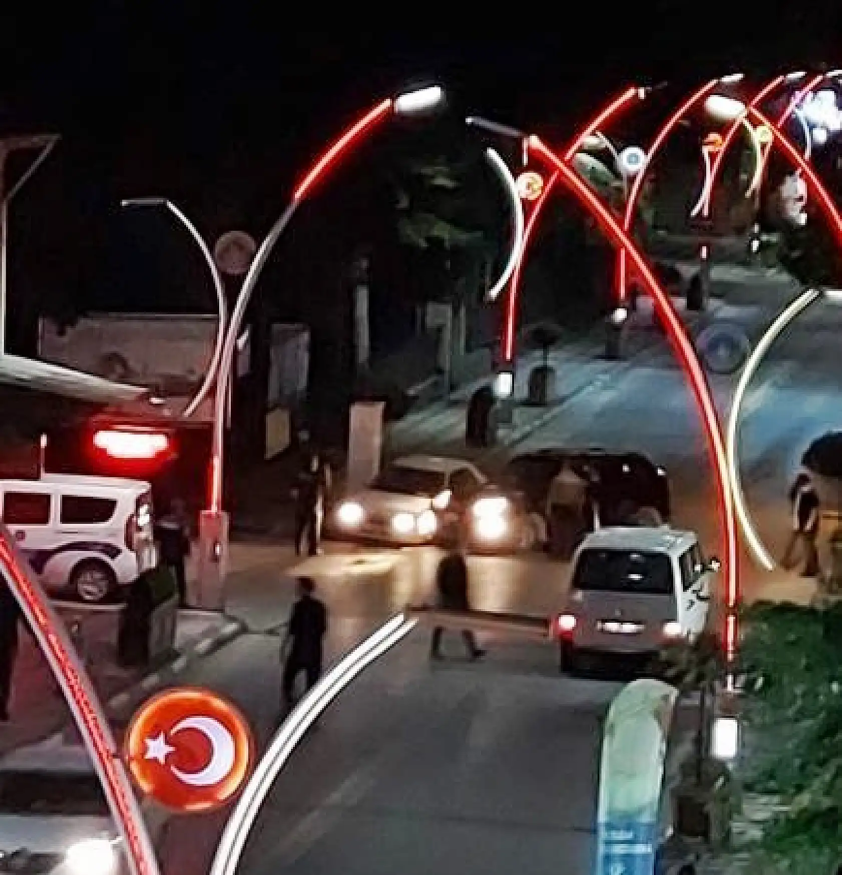 Bulvarda kaza, çarpışma